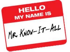 Mr. know all- Post Reading by yael lehrer - Ourboox.com