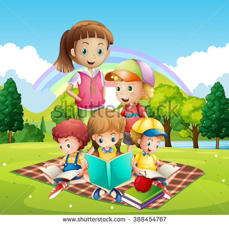 הילדים בגן המשחקים by sapiramar - Ourboox.com