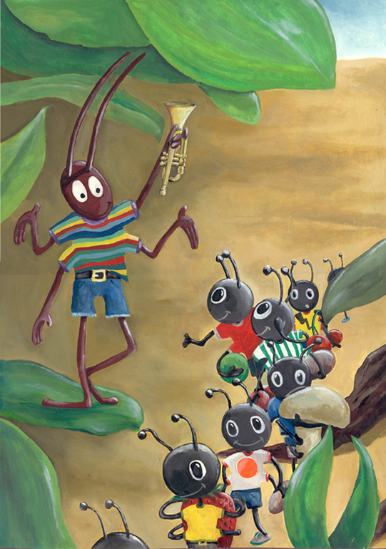 הצרצר והנמלה by shoham adani - Ourboox.com