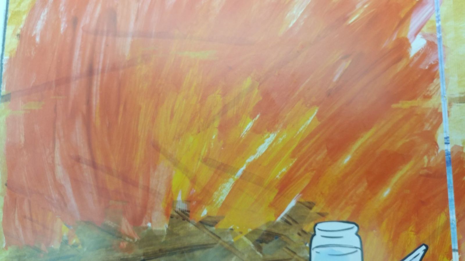 עם צבע אחד ומכחול by naamavnavit - Illustrated by נורית צרפתי - Ourboox.com