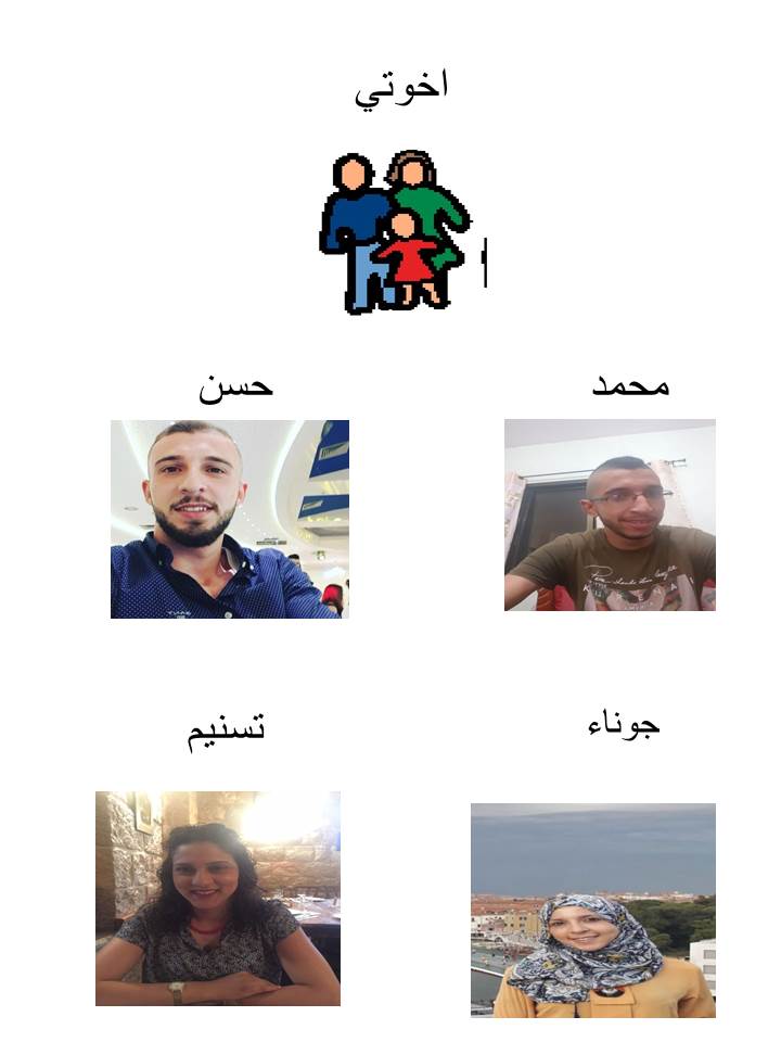 لغتي العربية by asmhan haj - Illustrated by اسمهان الحاج مركزة اللغة العربية  - Ourboox.com