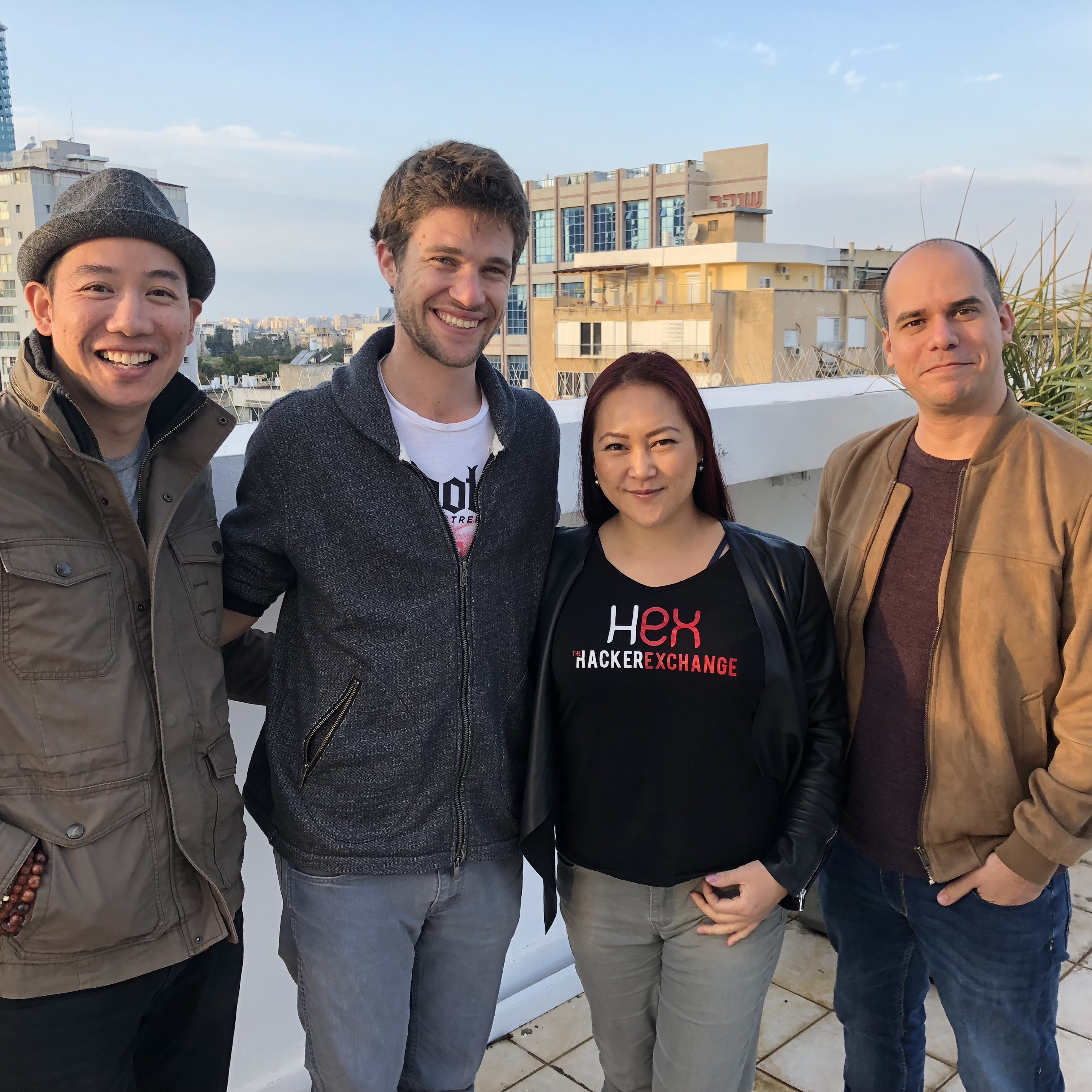 January on the Rooftop – Keter Innovation Center by Mel Rosenberg - מל רוזנברג - Ourboox.com