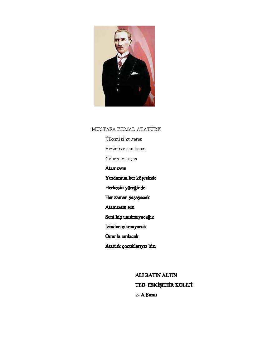 ŞİİRLERLE ATATÜRK by alime buyuktas - Illustrated by FİLİZ UZUN - Ourboox.com