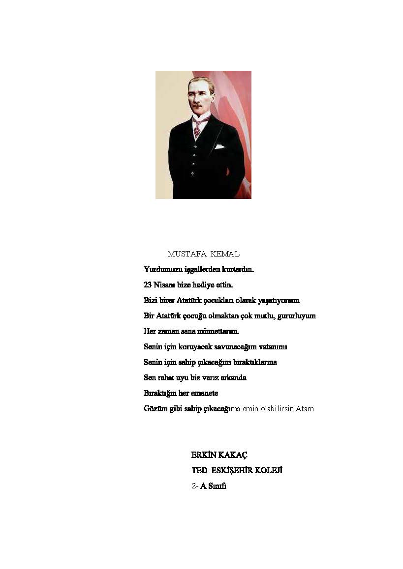 ŞİİRLERLE ATATÜRK by alime buyuktas - Illustrated by FİLİZ UZUN - Ourboox.com