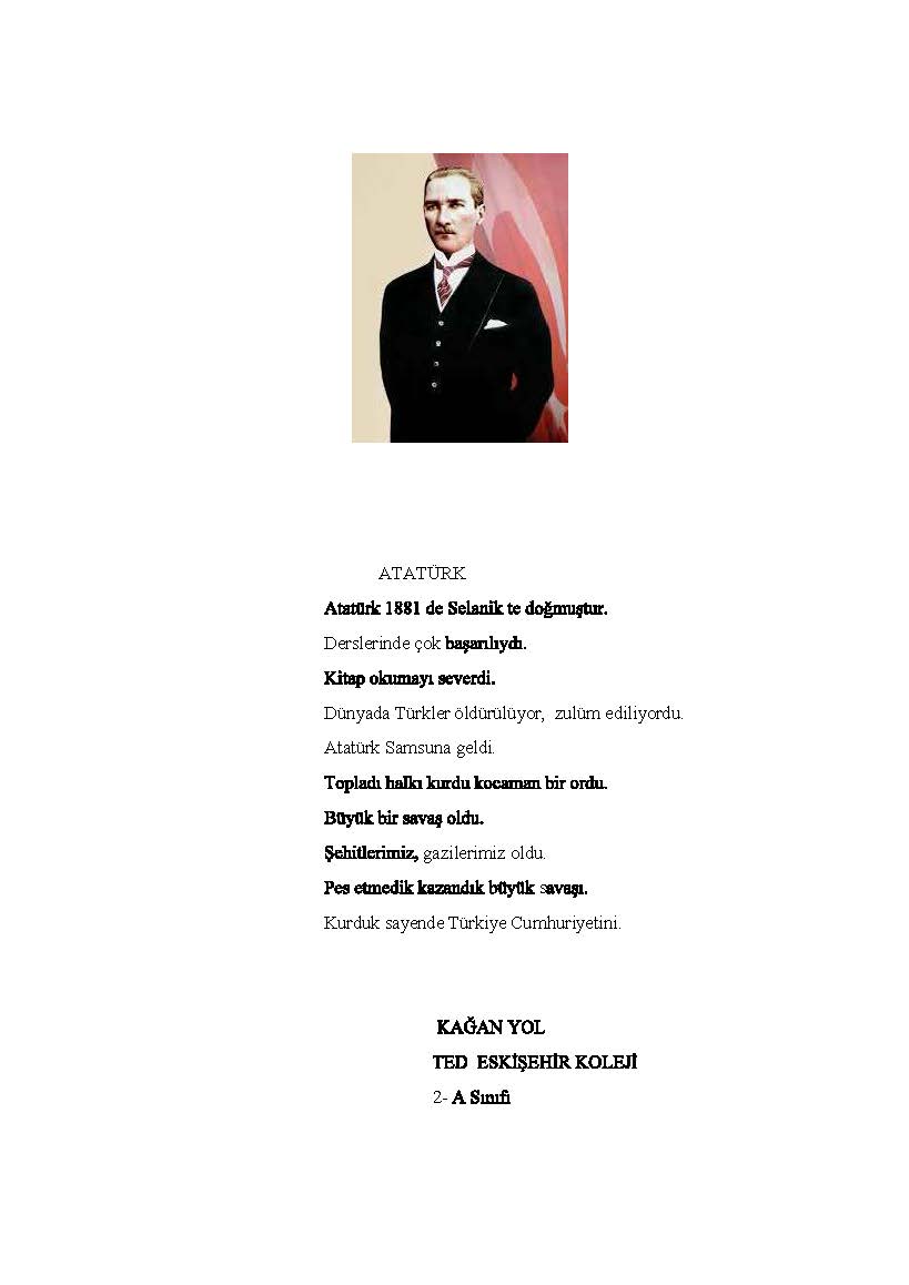 ŞİİRLERLE ATATÜRK by alime buyuktas - Illustrated by FİLİZ UZUN - Ourboox.com