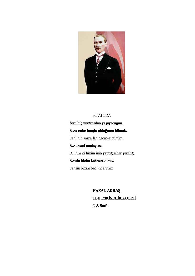 ŞİİRLERLE ATATÜRK by alime buyuktas - Illustrated by FİLİZ UZUN - Ourboox.com