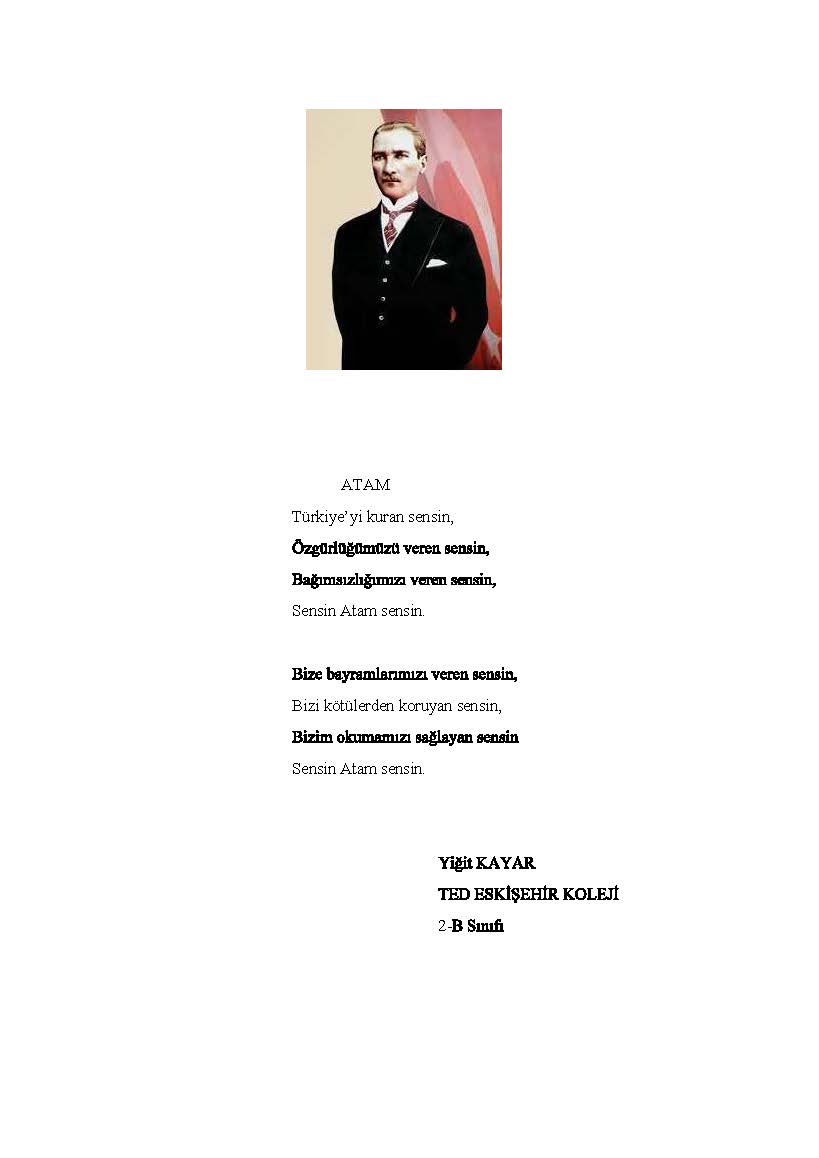 ŞİİRLERLE ATATÜRK by alime buyuktas - Illustrated by FİLİZ UZUN - Ourboox.com