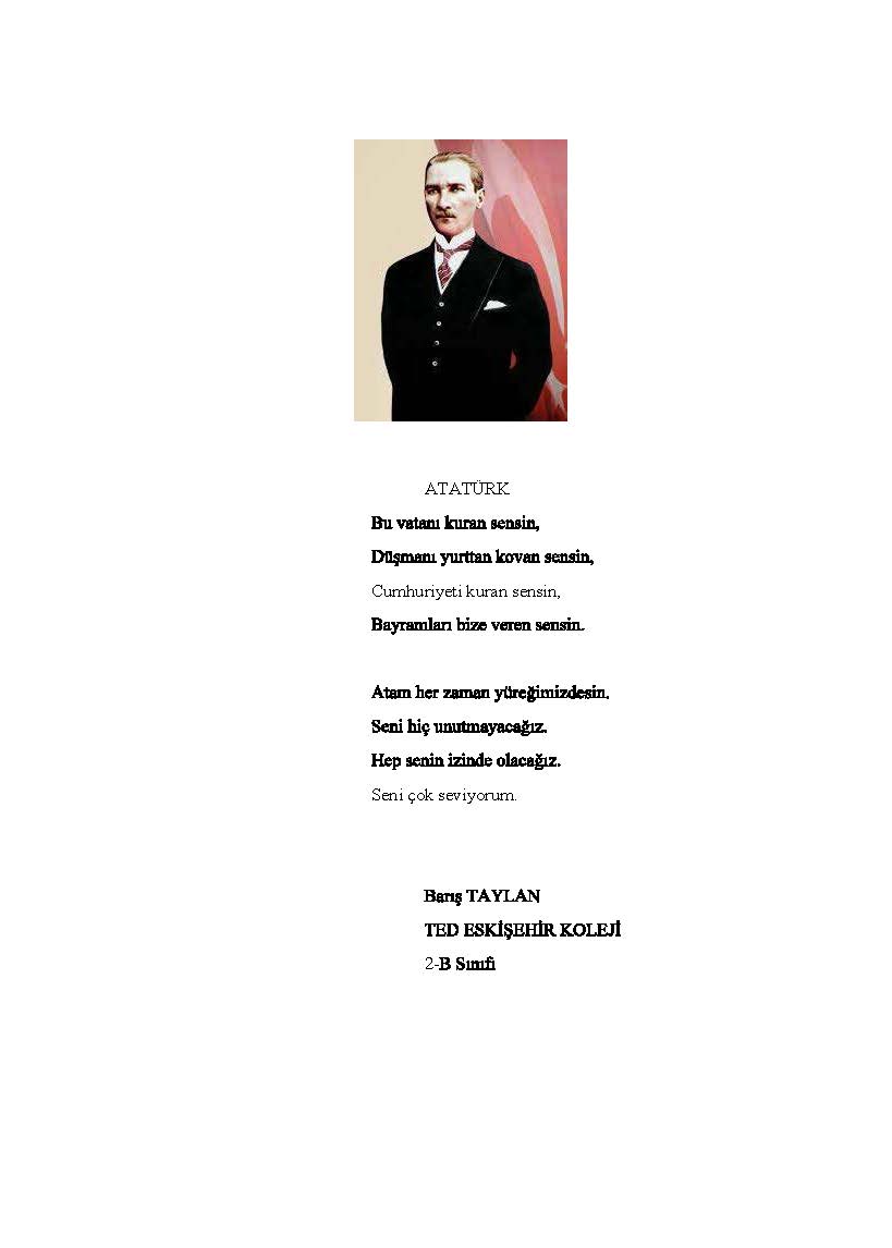 ŞİİRLERLE ATATÜRK by alime buyuktas - Illustrated by FİLİZ UZUN - Ourboox.com
