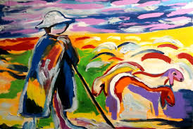 The artist Menashe Kadishman by Shahar - Ourboox.com