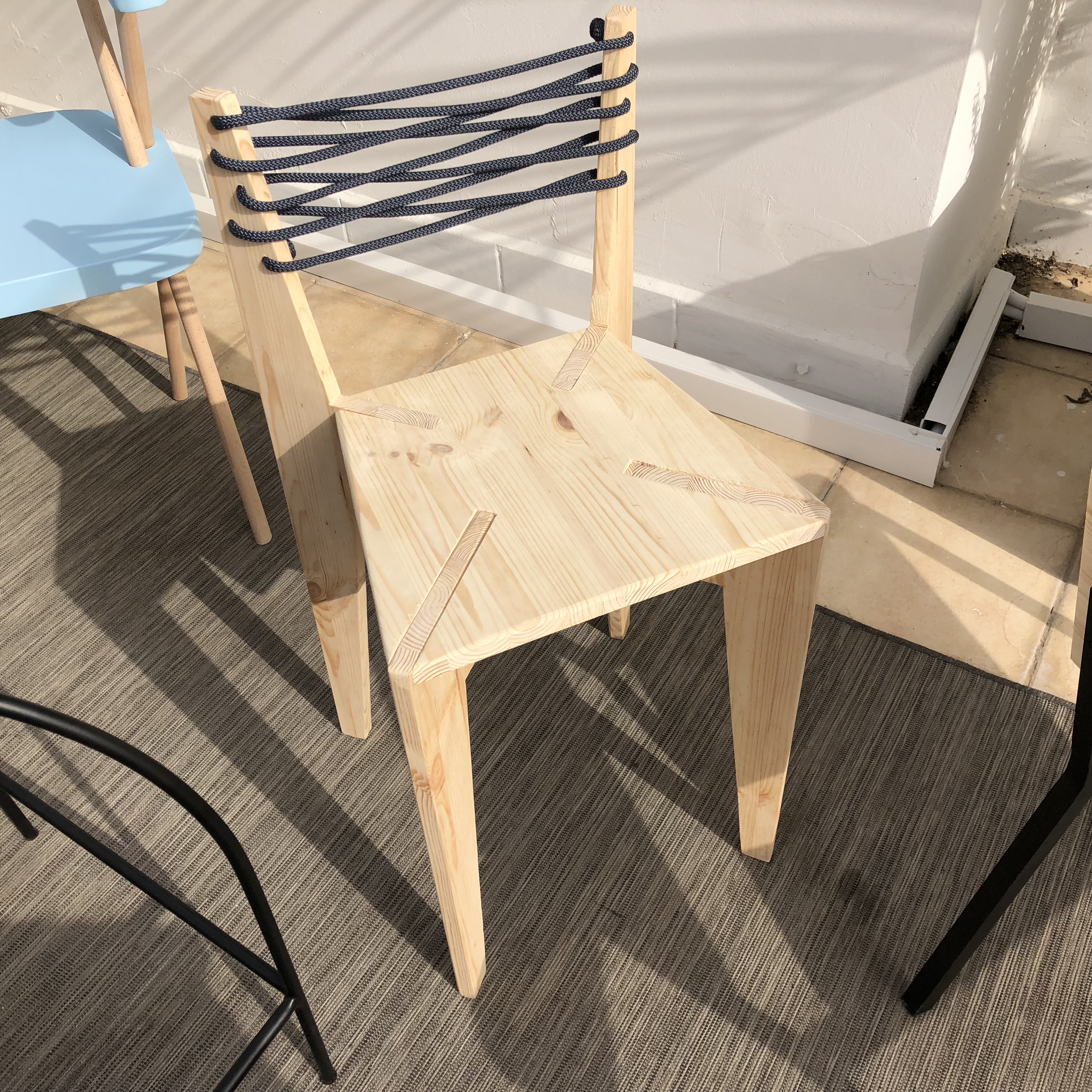 Chairs on the Rooftop at Shenkar by Mel Rosenberg - מל רוזנברג - Ourboox.com