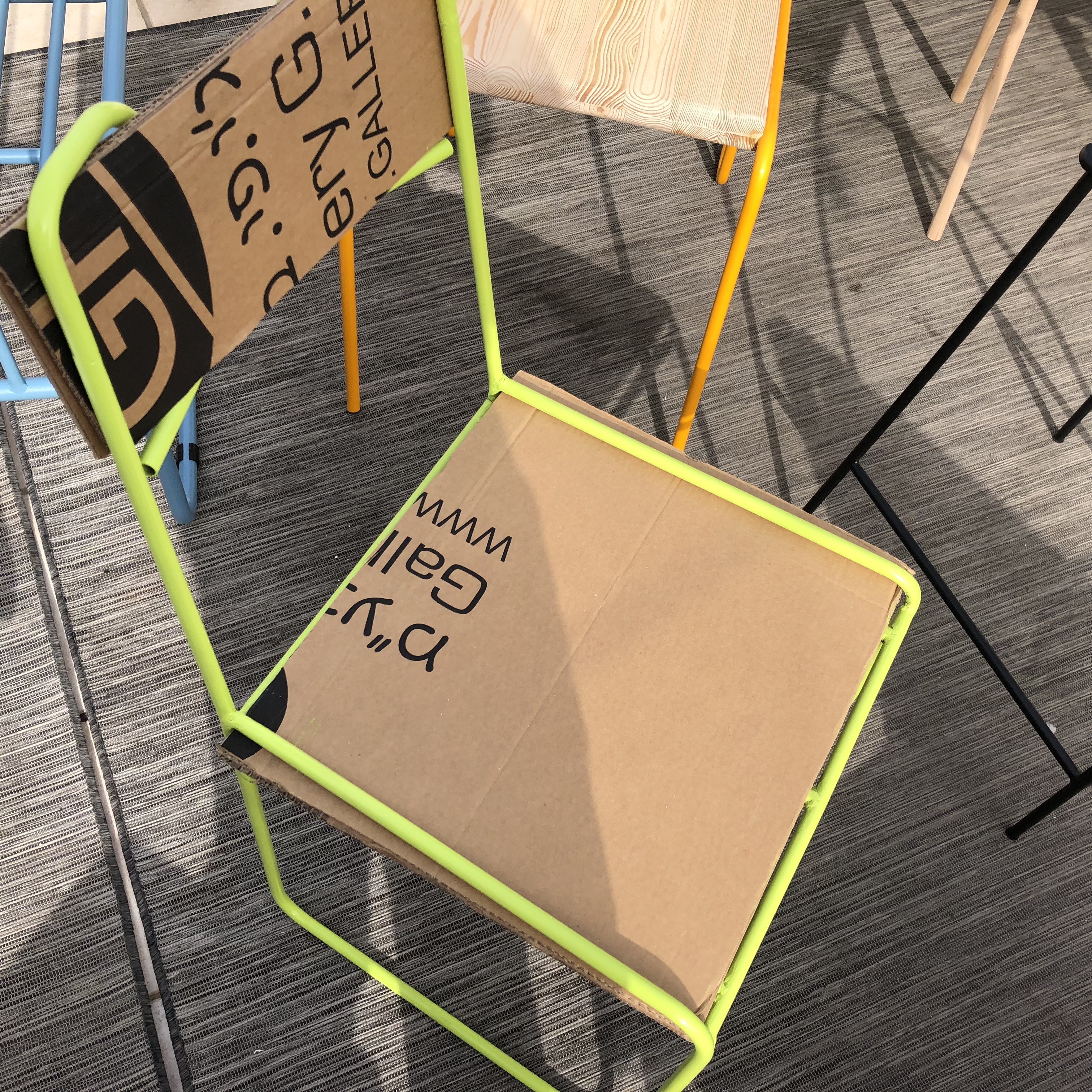 Chairs on the Rooftop at Shenkar by Mel Rosenberg - מל רוזנברג - Ourboox.com