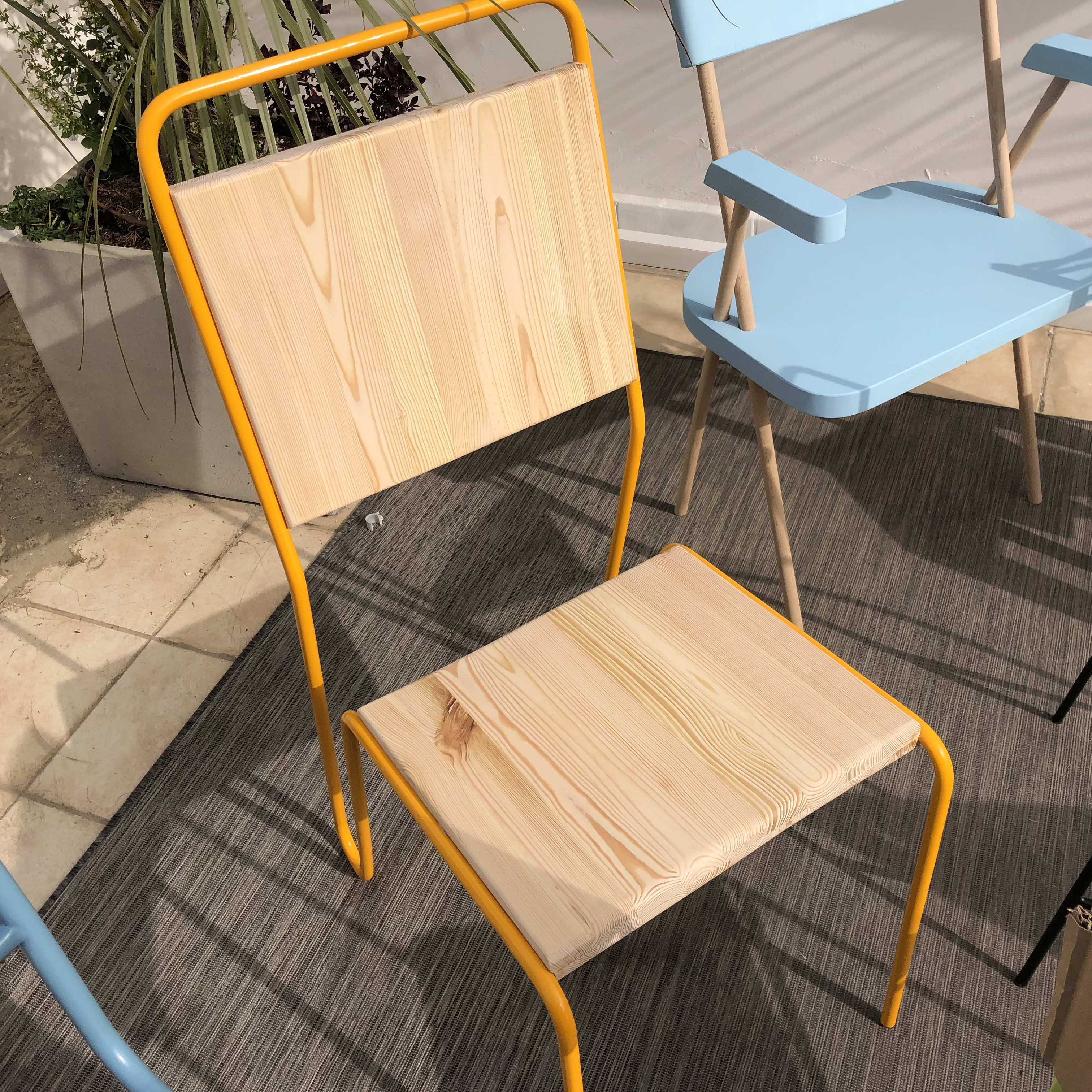 Chairs on the Rooftop at Shenkar by Mel Rosenberg - מל רוזנברג - Ourboox.com