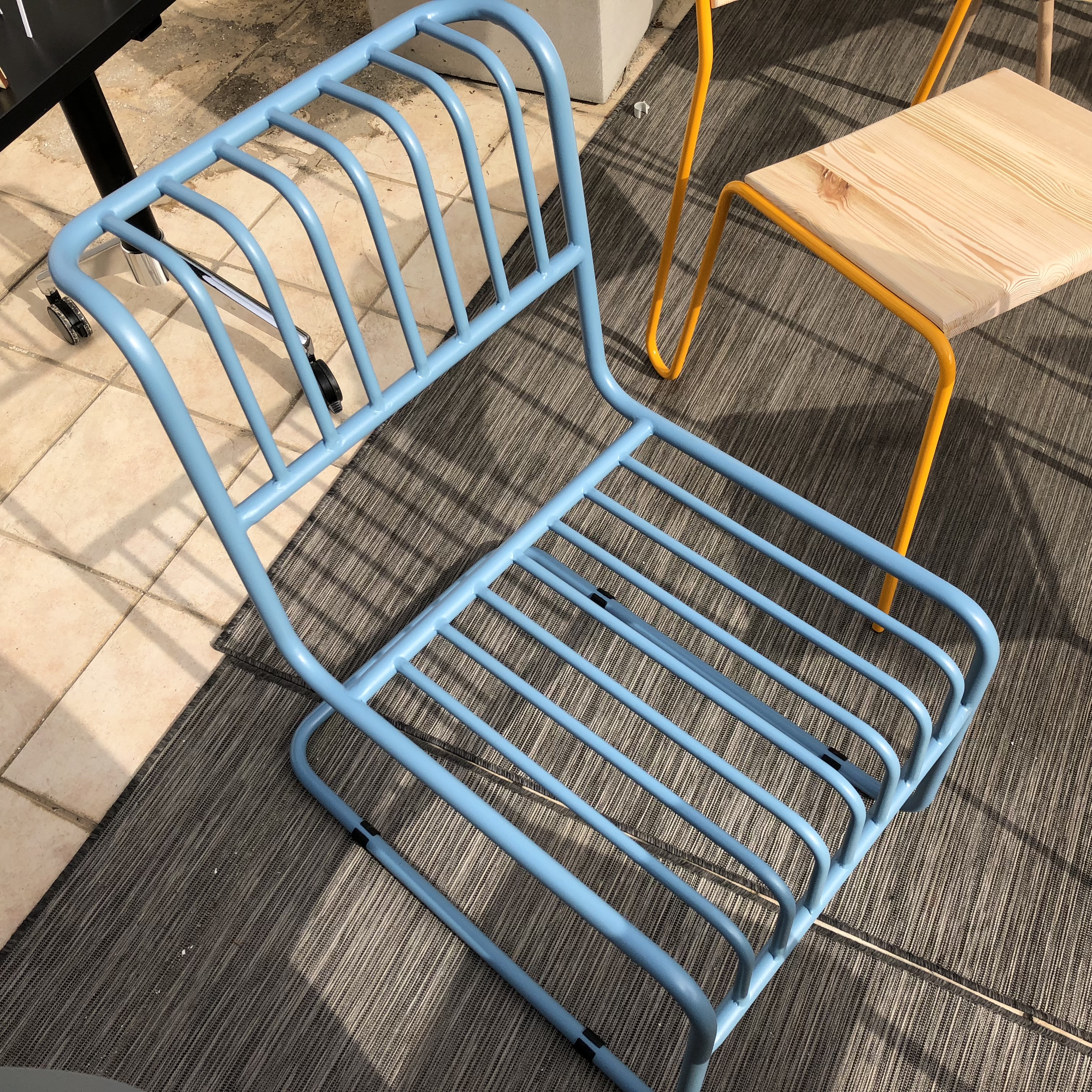 Chairs on the Rooftop at Shenkar by Mel Rosenberg - מל רוזנברג - Ourboox.com