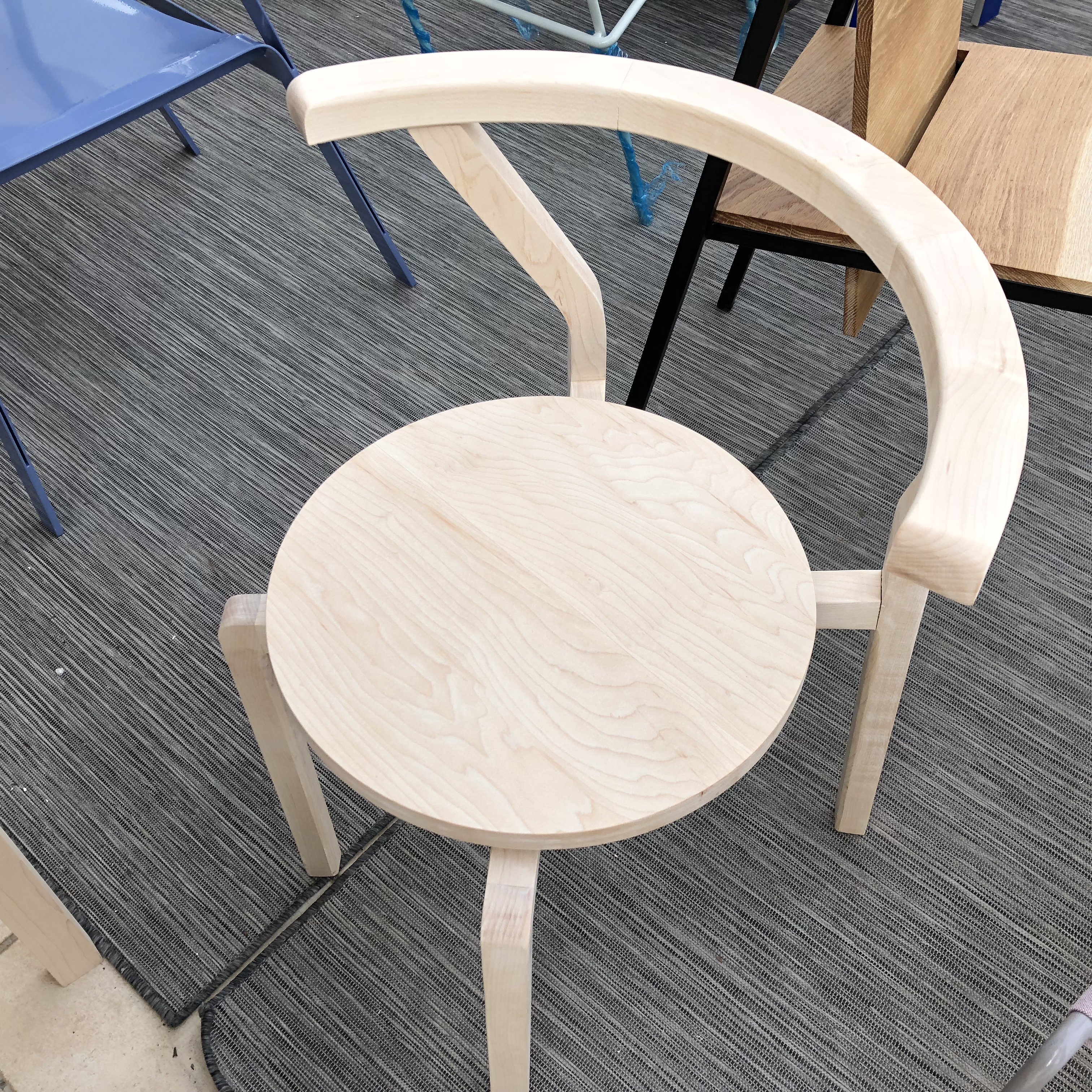 Chairs on the Rooftop at Shenkar by Mel Rosenberg - מל רוזנברג - Ourboox.com