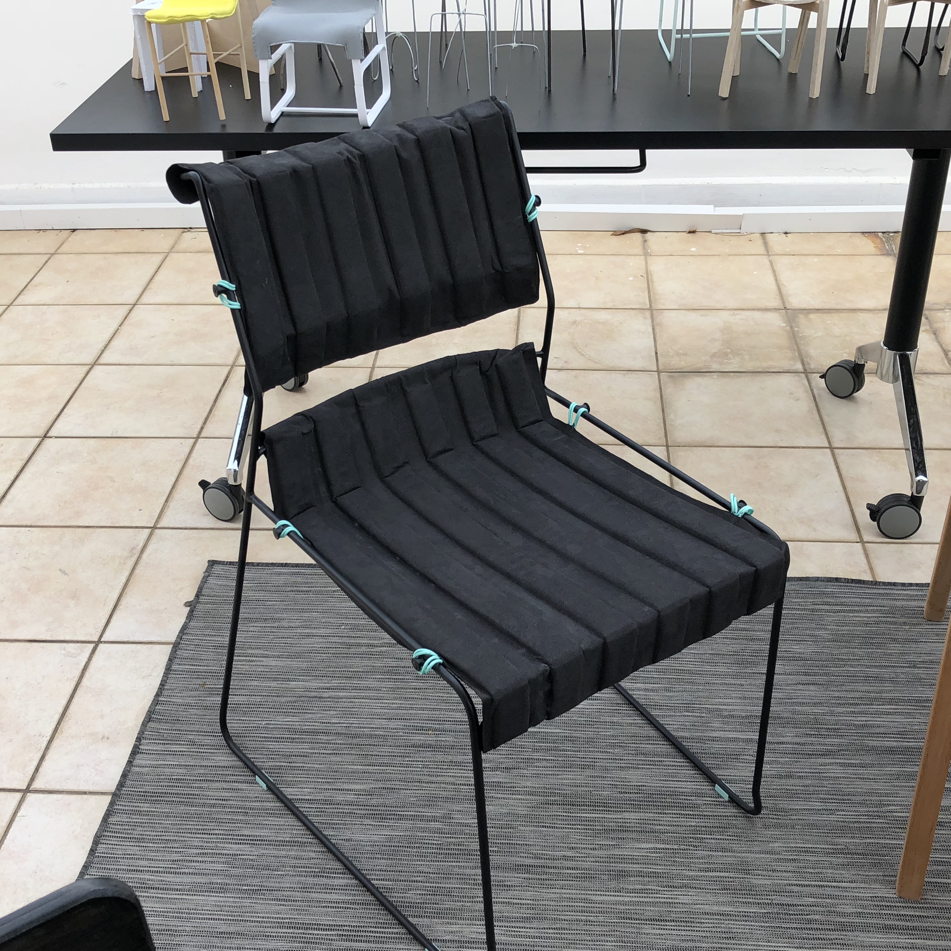 Chairs on the Rooftop at Shenkar by Mel Rosenberg - מל רוזנברג - Ourboox.com