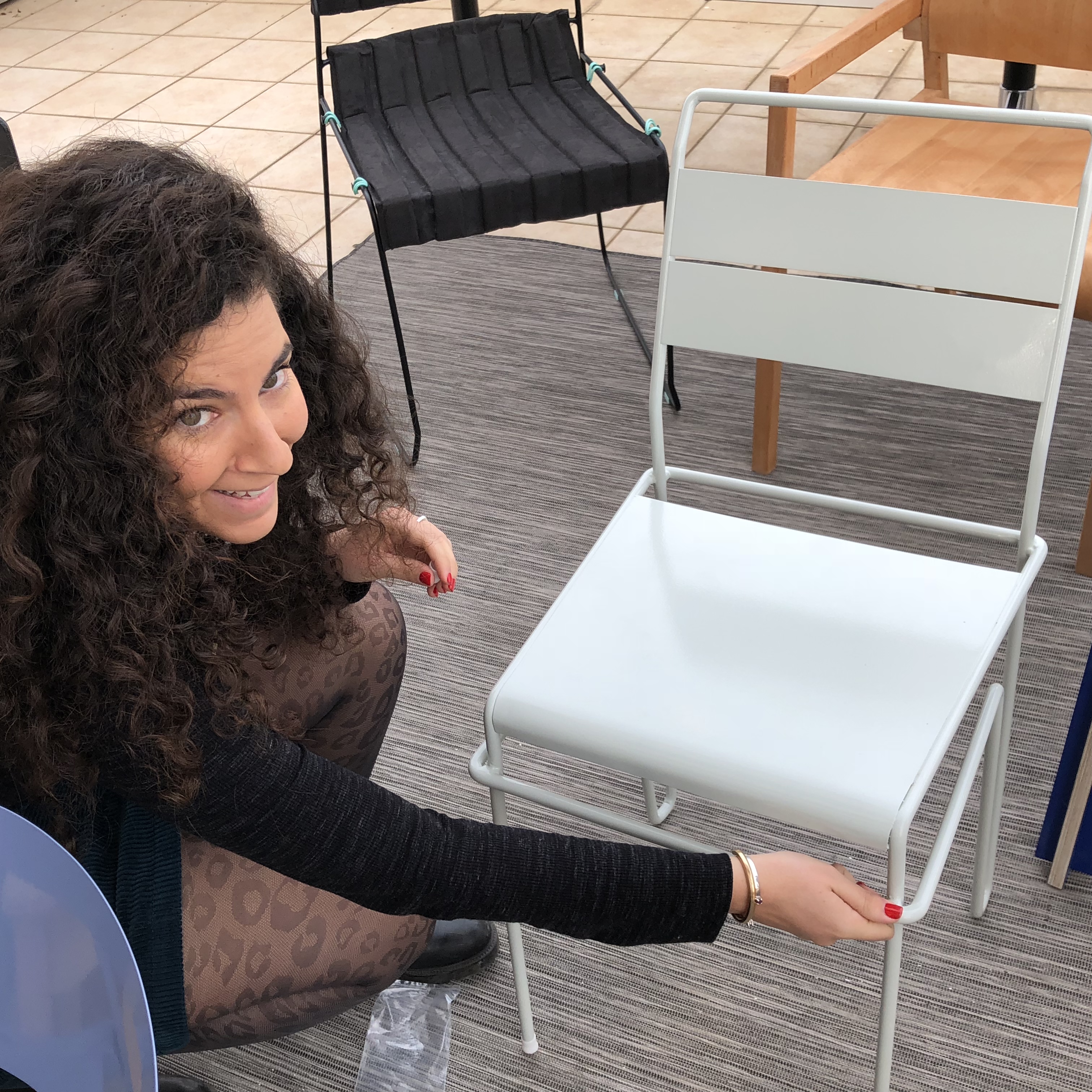 Chairs on the Rooftop at Shenkar by Mel Rosenberg - מל רוזנברג - Ourboox.com