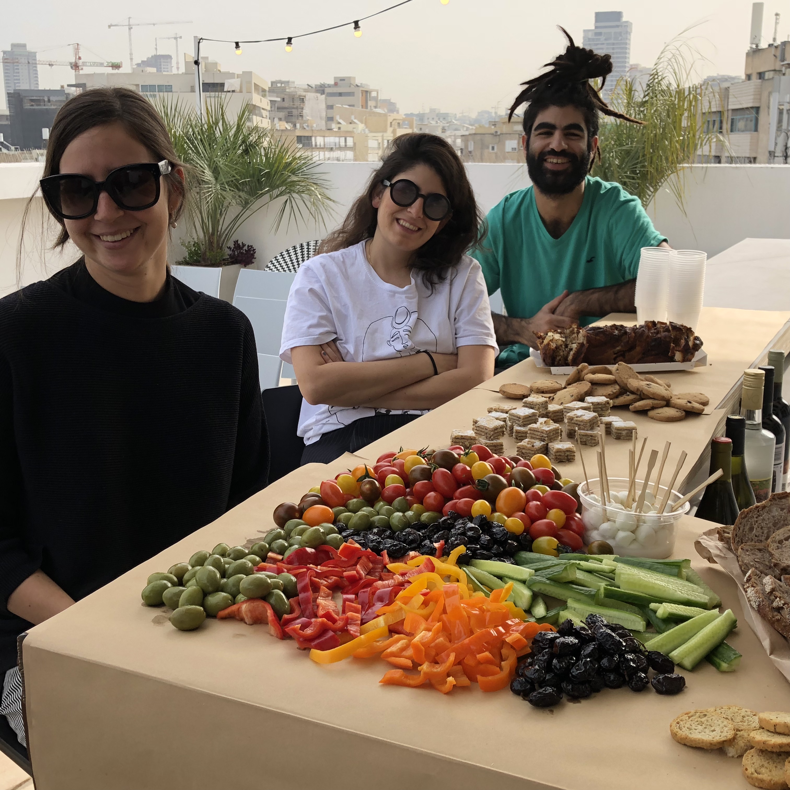 Chairs on the Rooftop at Shenkar by Mel Rosenberg - מל רוזנברג - Ourboox.com