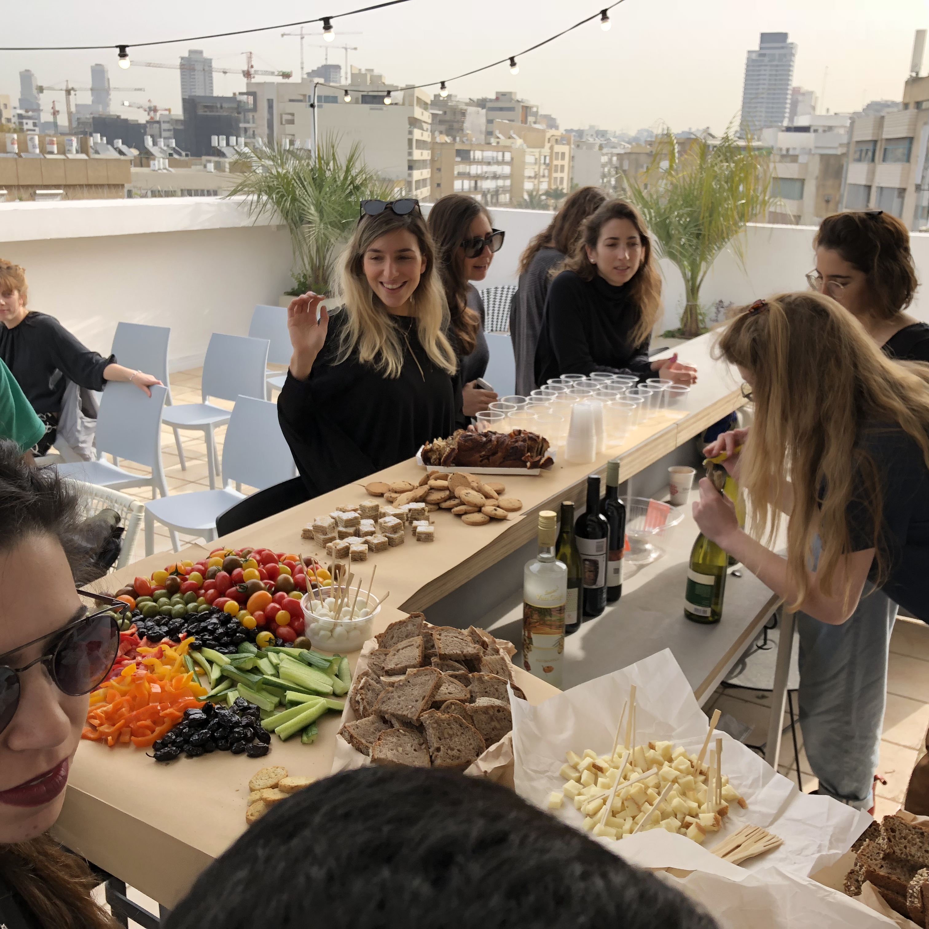 Chairs on the Rooftop at Shenkar by Mel Rosenberg - מל רוזנברג - Ourboox.com