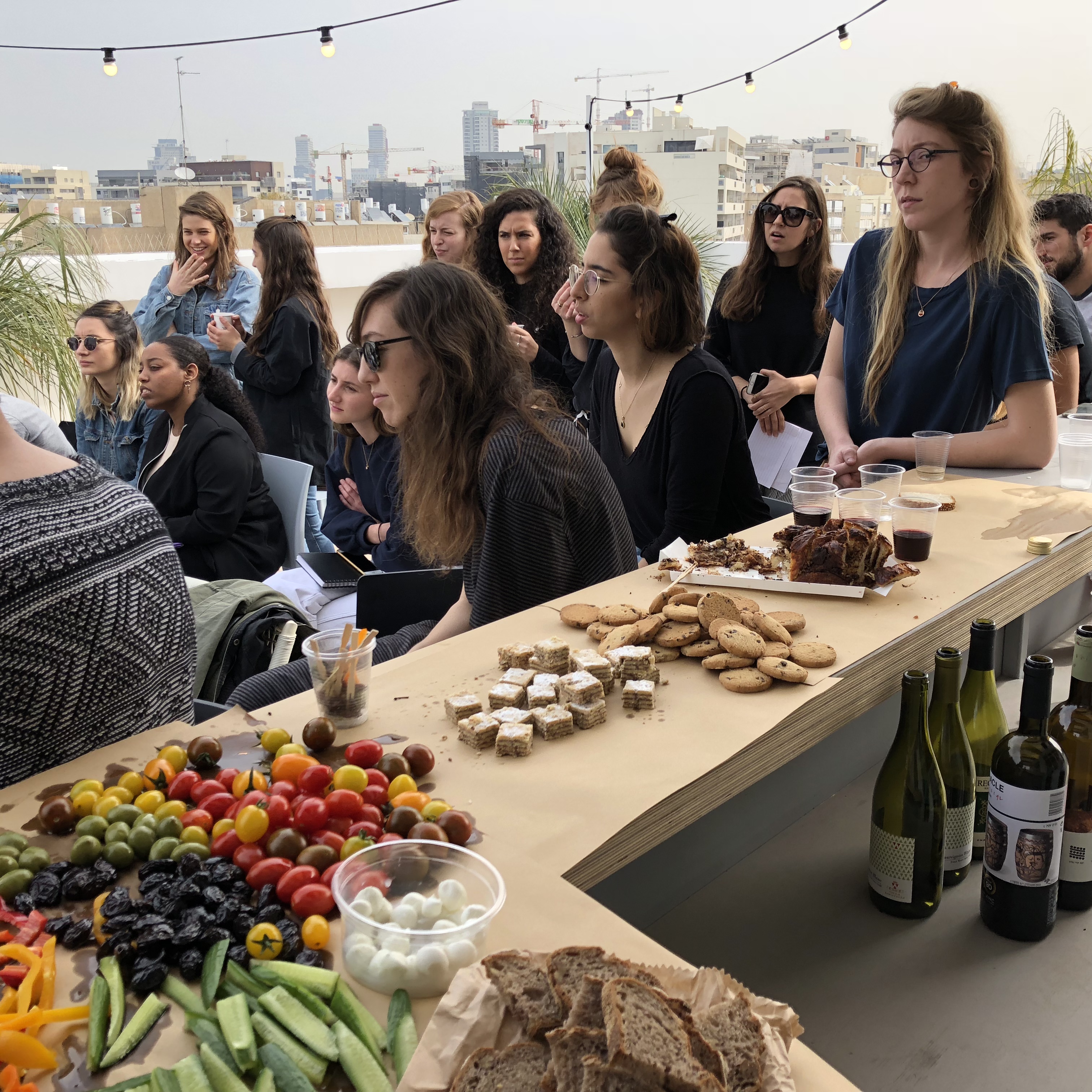 Chairs on the Rooftop at Shenkar by Mel Rosenberg - מל רוזנברג - Ourboox.com