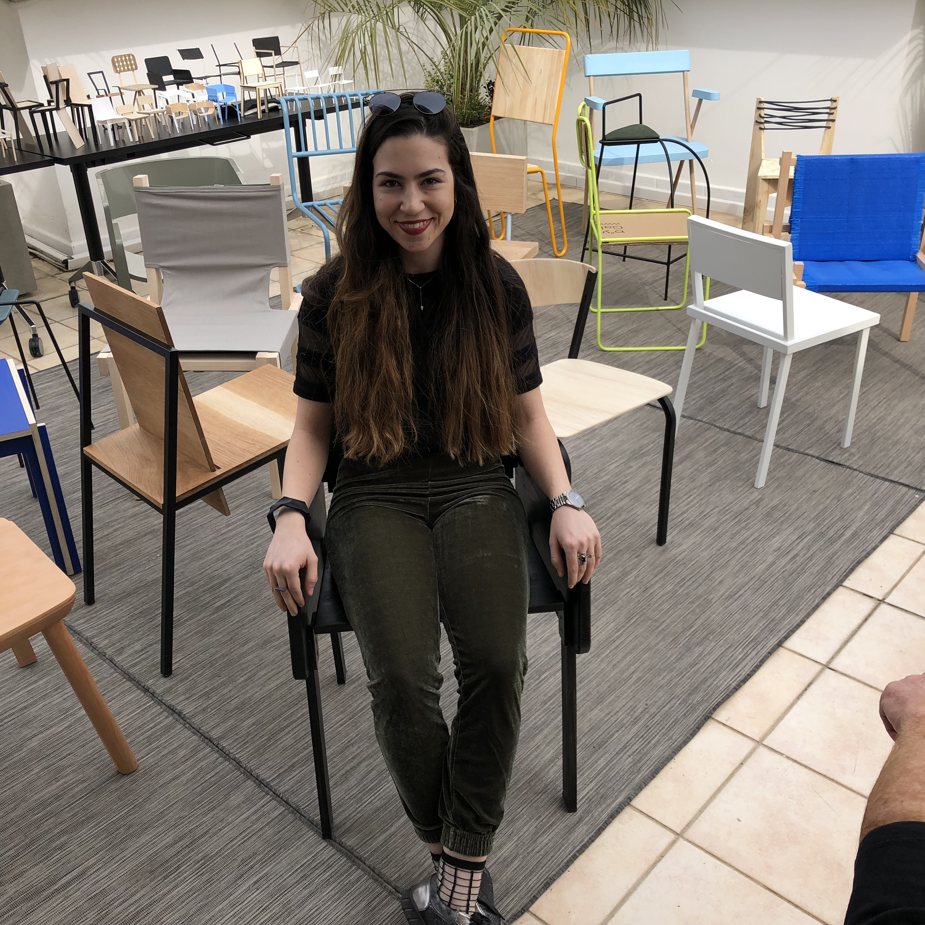 Chairs on the Rooftop at Shenkar by Mel Rosenberg - מל רוזנברג - Ourboox.com