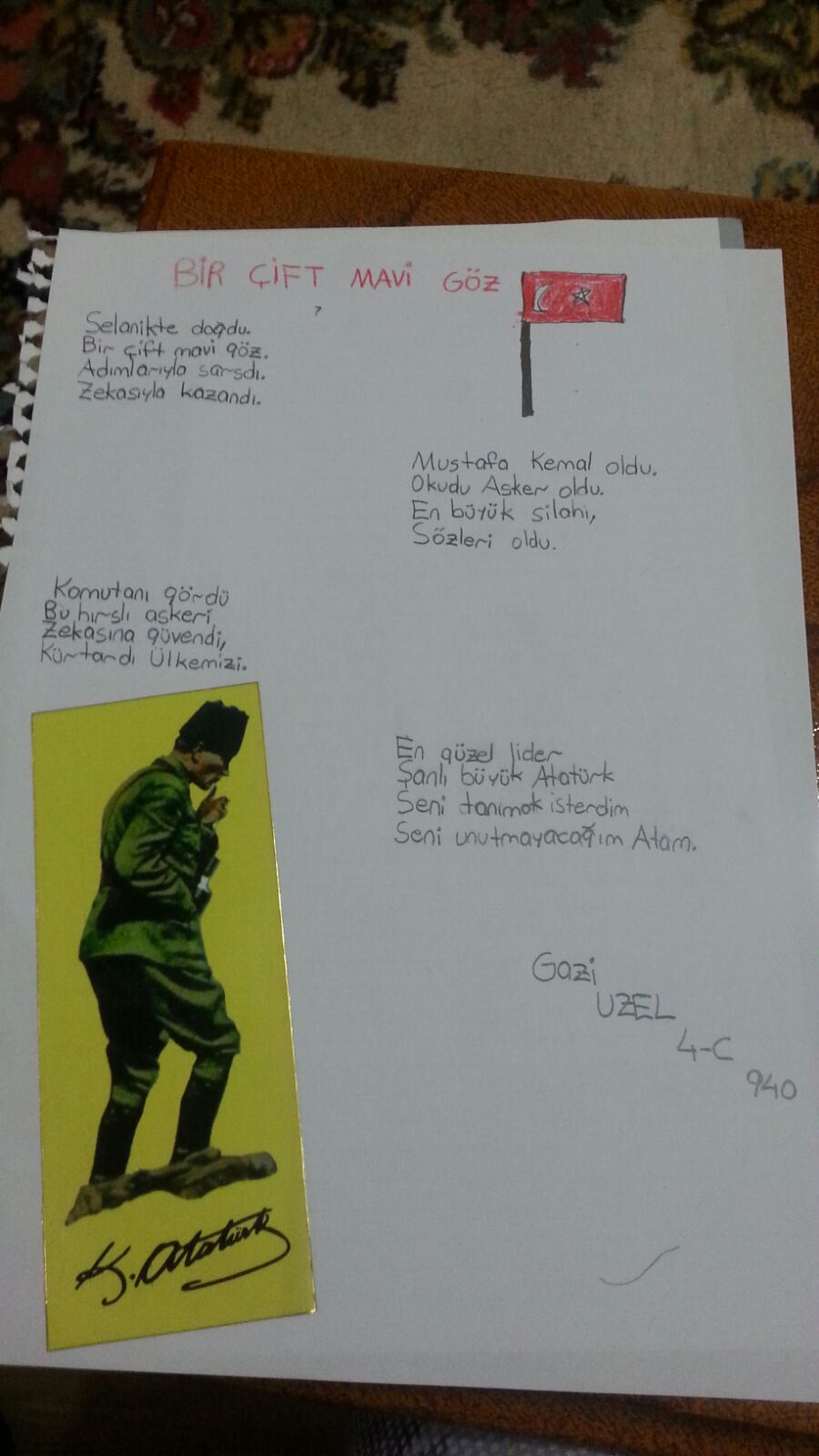 ŞİİRLER İLE ATATÜRK by ÖZLEM TUNCER - Ourboox.com