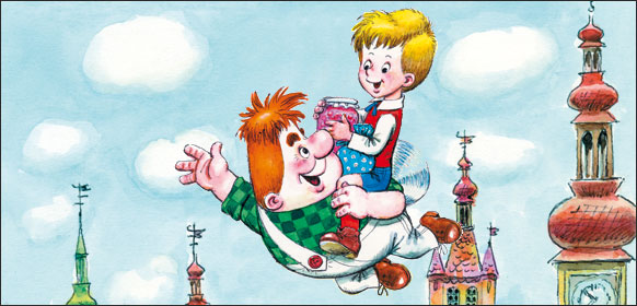 Astrid Lindgren and Carlson by Anna Vlaeva - Illustrated by Астрид Линдгрен - Ourboox.com