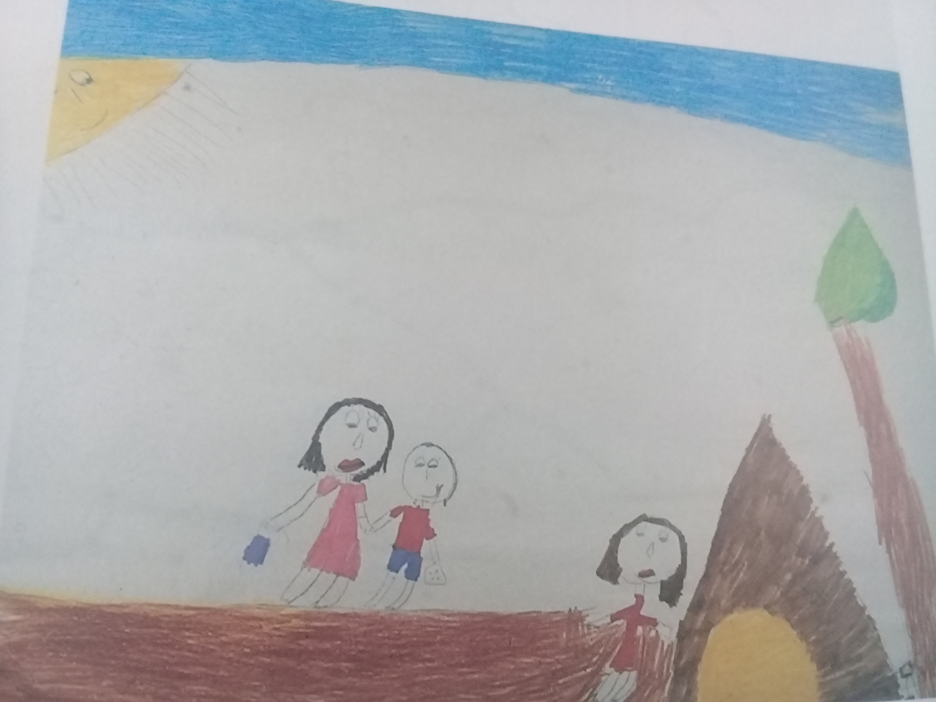 השפעת ישמעאל על יצחק by rachel - Illustrated by ציור מתוך הספר "מתחילים מבראשית" - Ourboox.com