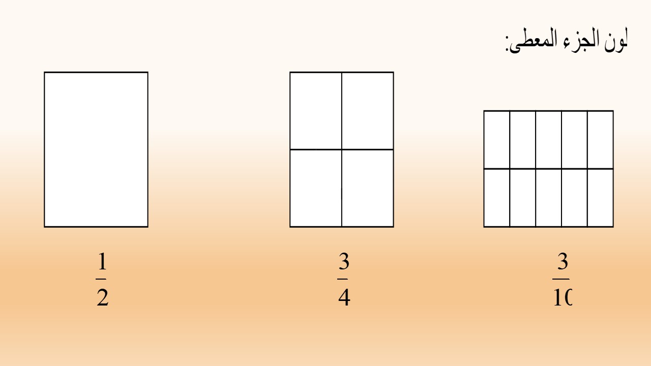 الكسور by sahar - Ourboox.com