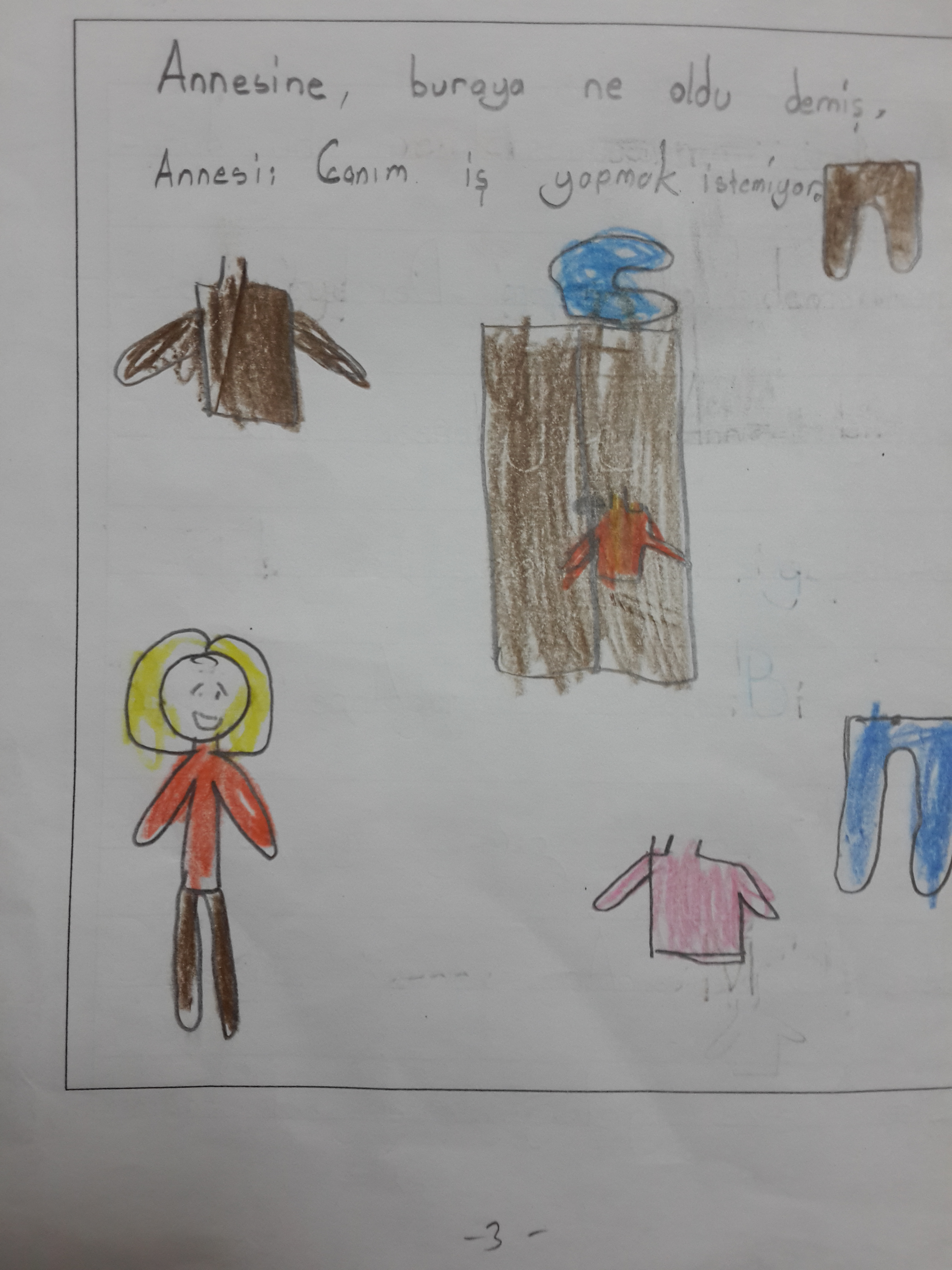 Ela ve Annesi by idris KALINSAZLIOĞLU - Illustrated by Emir Taha DURAK - Ourboox.com