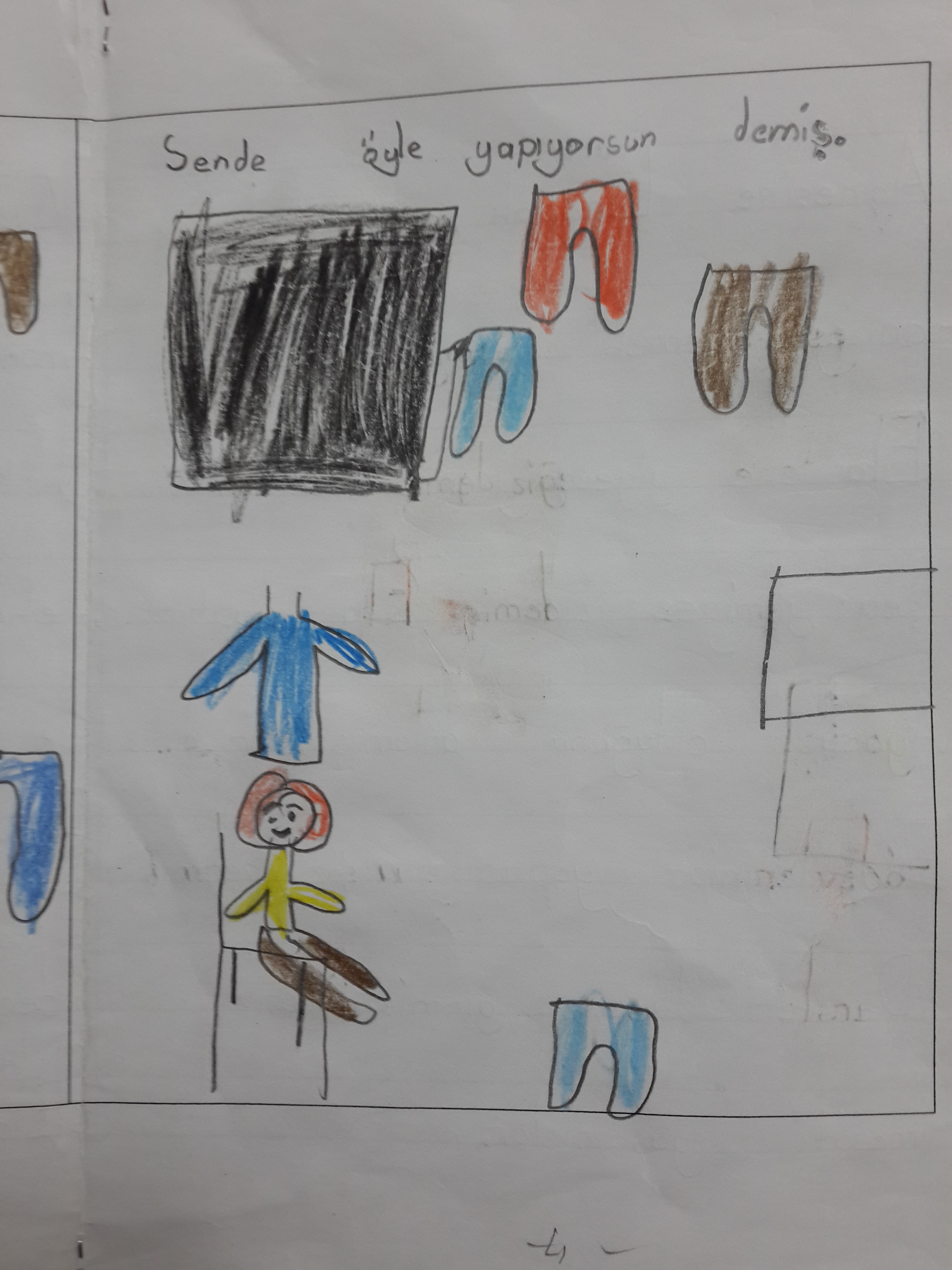 Ela ve Annesi by idris KALINSAZLIOĞLU - Illustrated by Emir Taha DURAK - Ourboox.com