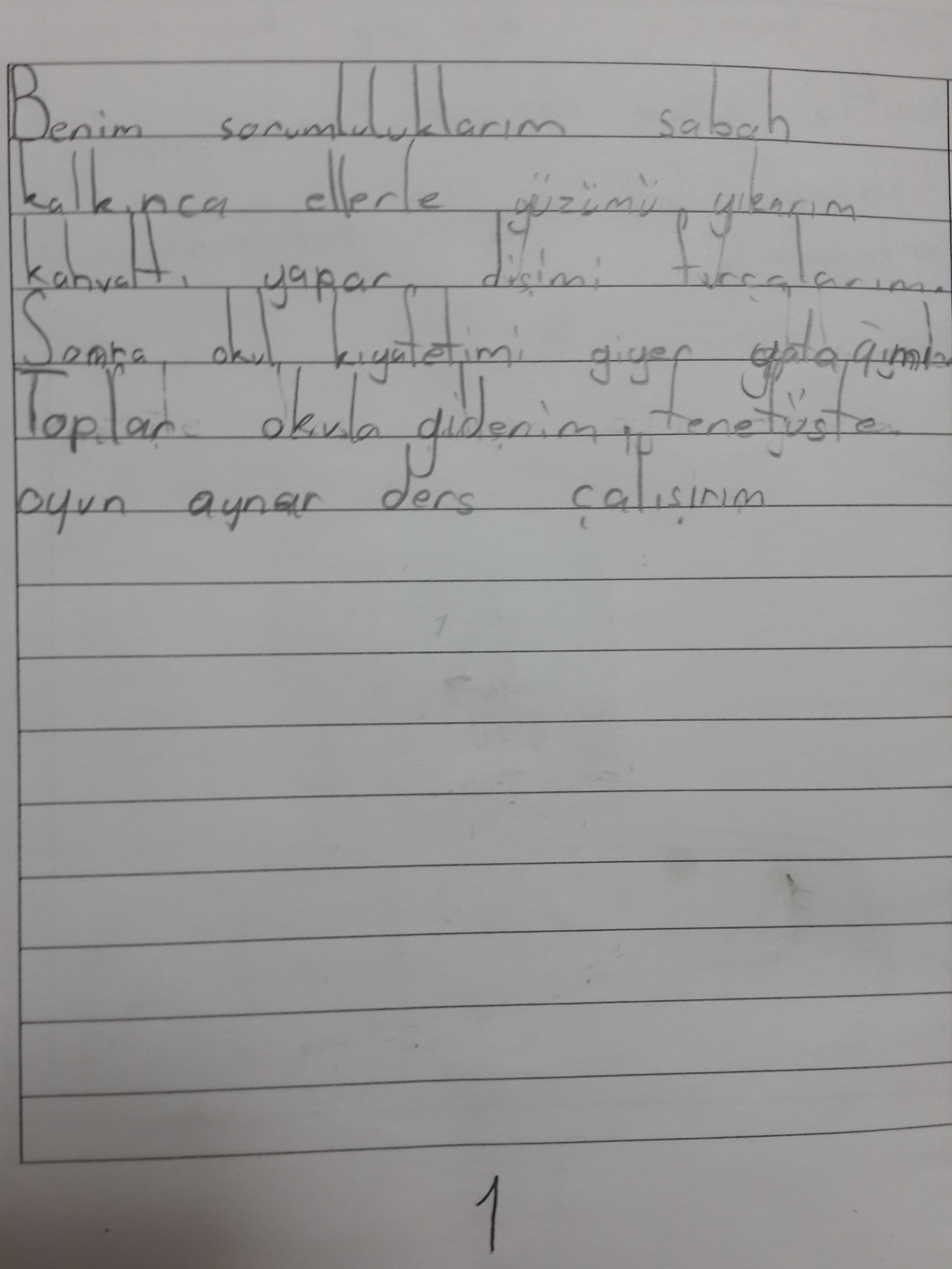 SORUMLULUKLARIMIZI YERİNE GETİRELİM by idris KALINSAZLIOĞLU - Illustrated by Merve Nur DİLEK - Ourboox.com