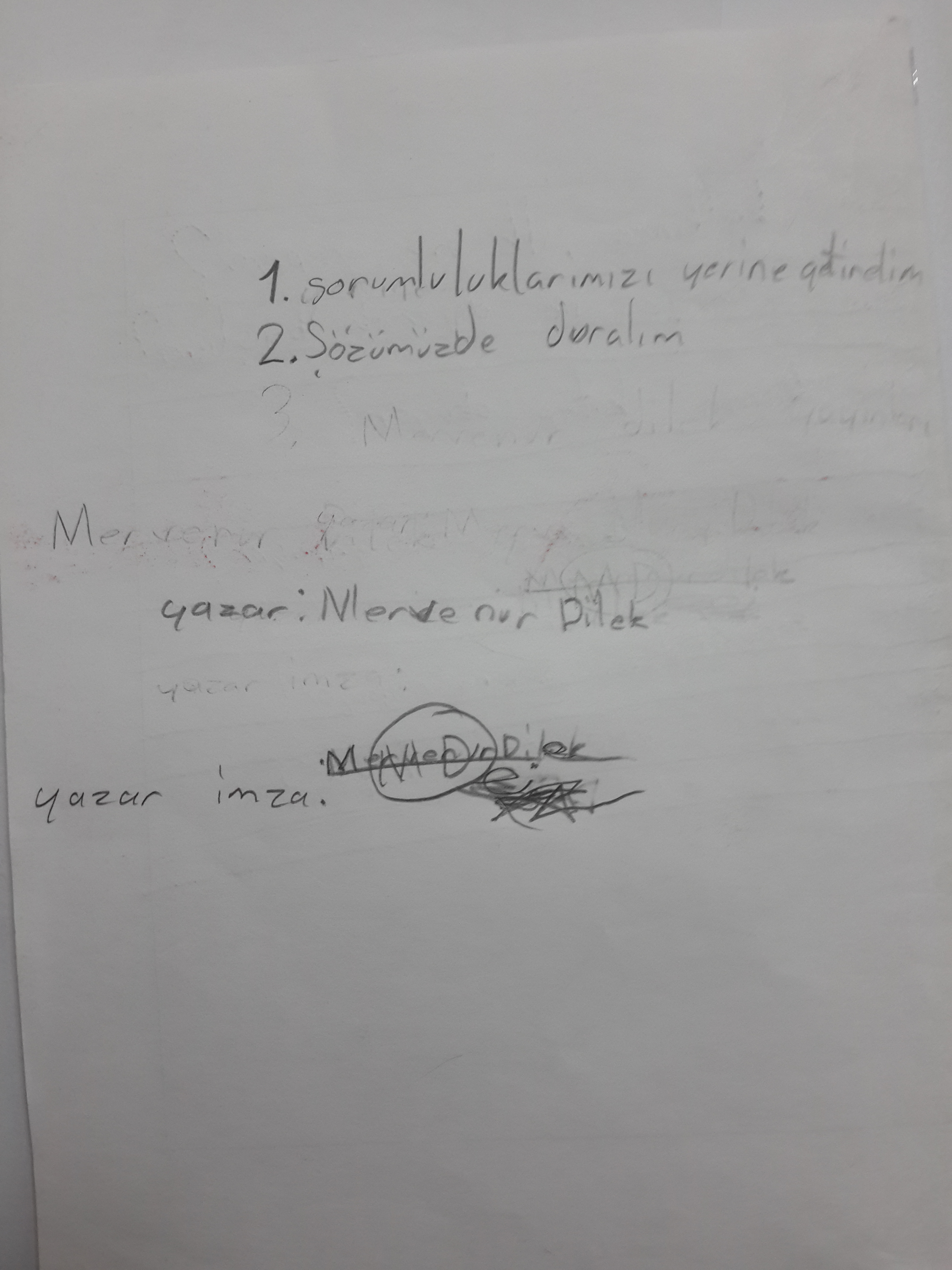 SORUMLULUKLARIMIZI YERİNE GETİRELİM by idris KALINSAZLIOĞLU - Illustrated by Merve Nur DİLEK - Ourboox.com