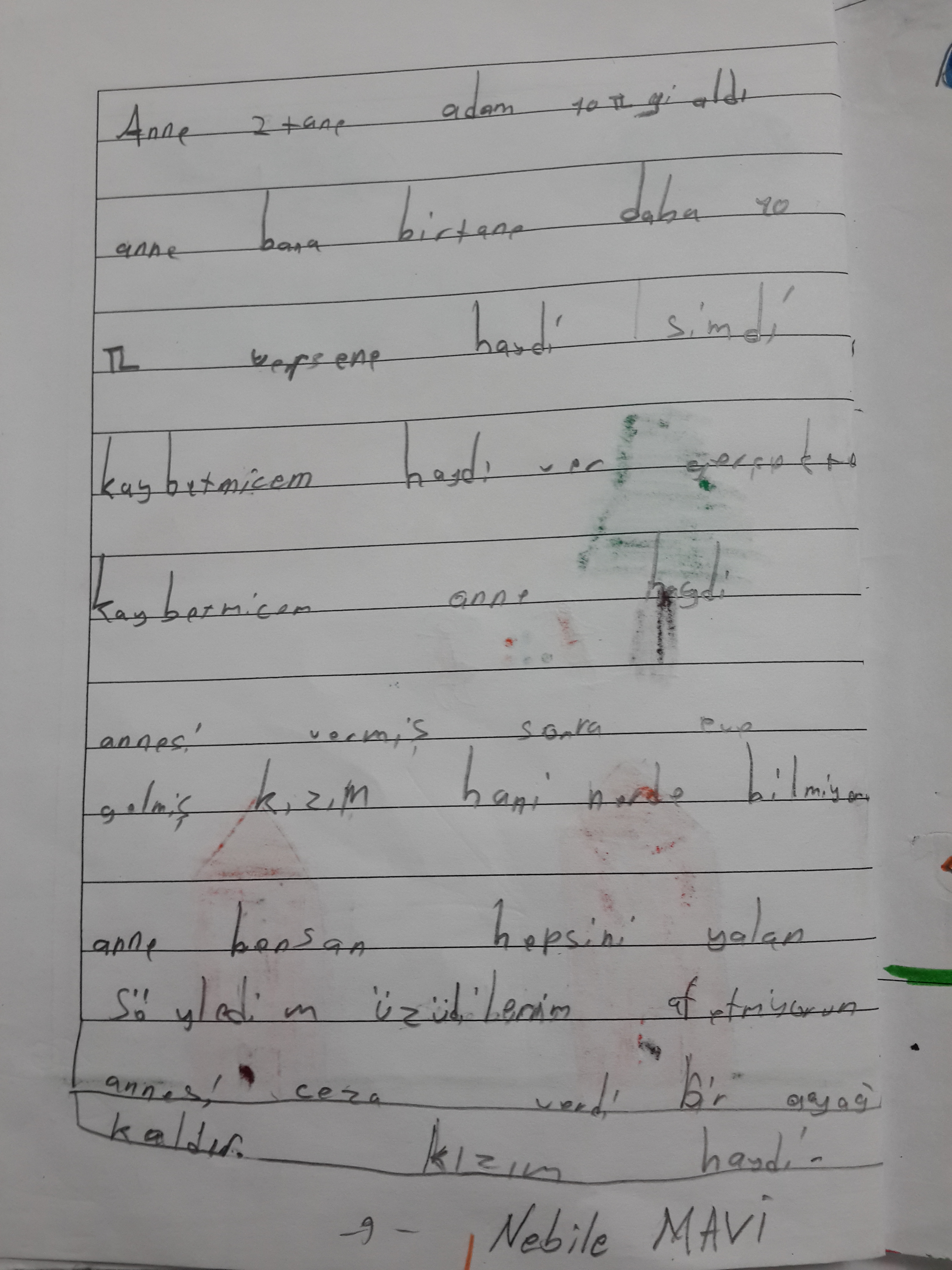 ZEYNEP’İN HATASI by idris KALINSAZLIOĞLU - Illustrated by Nebile MAVİ - Ourboox.com