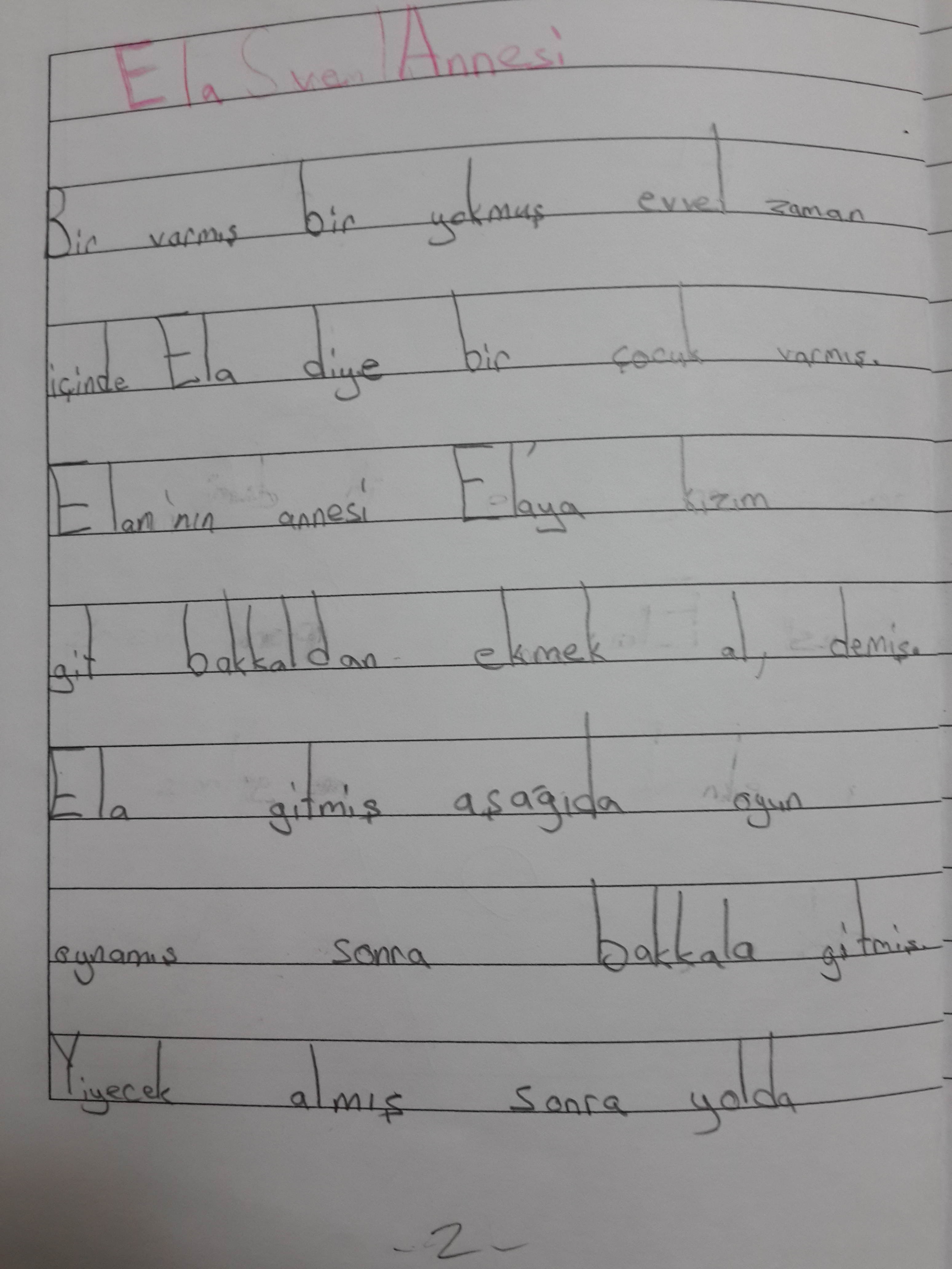 ELA İLE AYŞE by idris KALINSAZLIOĞLU - Illustrated by SÜMEYRA TAŞDEMİRLİ - Ourboox.com