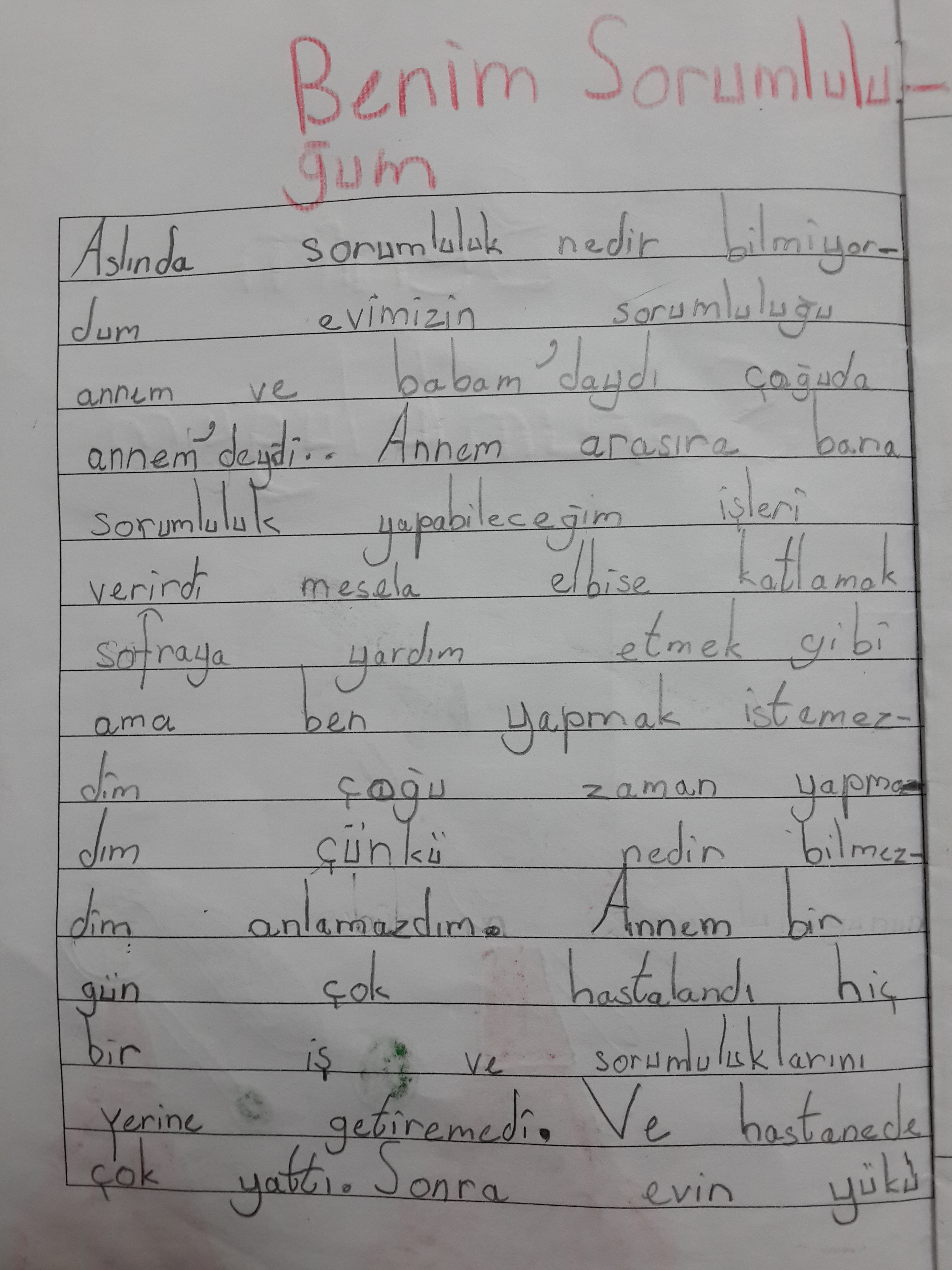 BENİM SORUMLULUĞUM by idris KALINSAZLIOĞLU - Illustrated by TUĞBA ŞALIŞ - Ourboox.com