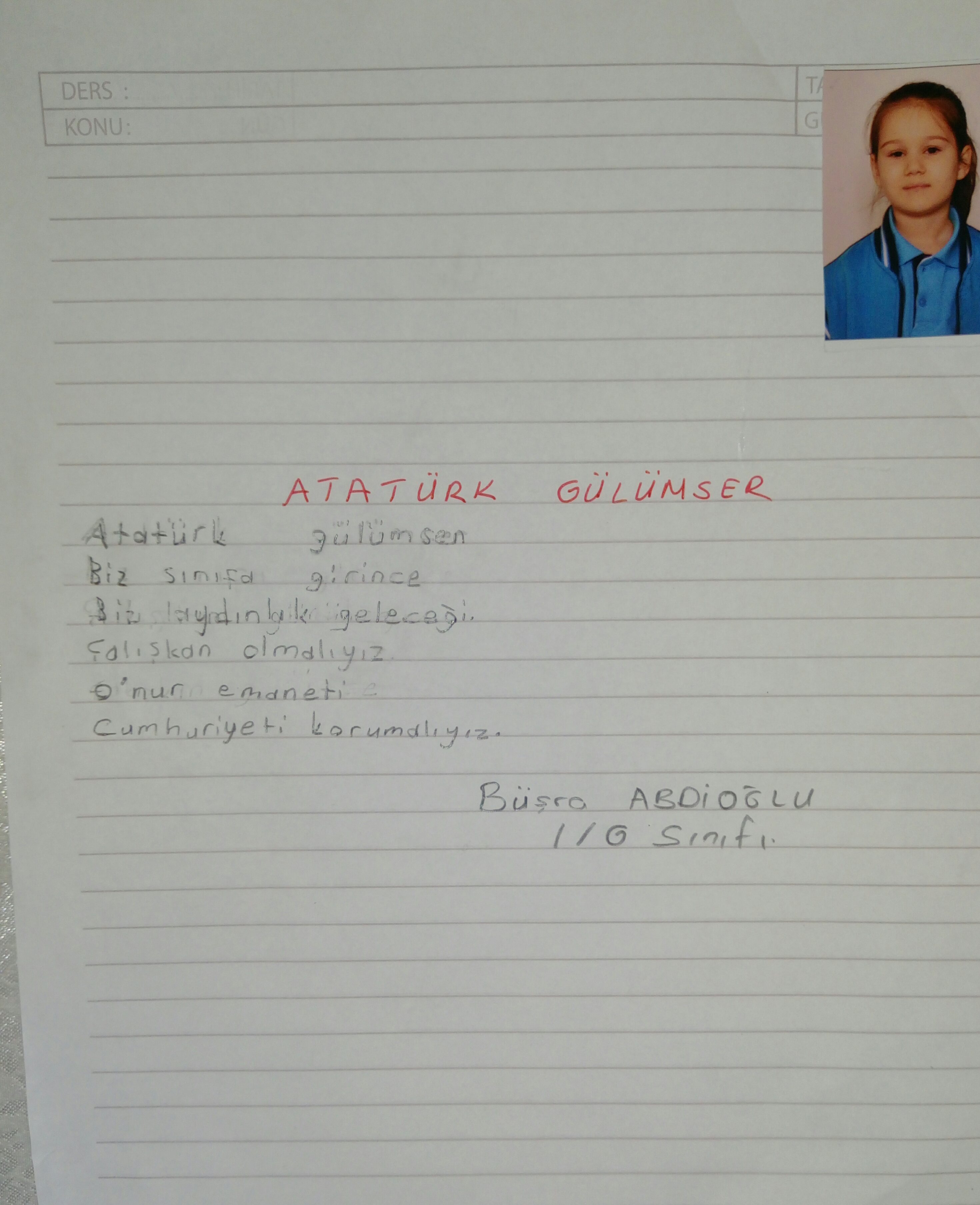 ATATÜRK ÇOCUKLARINDAN ATATÜRK’E ŞİİRLER by KEVSER - Ourboox.com