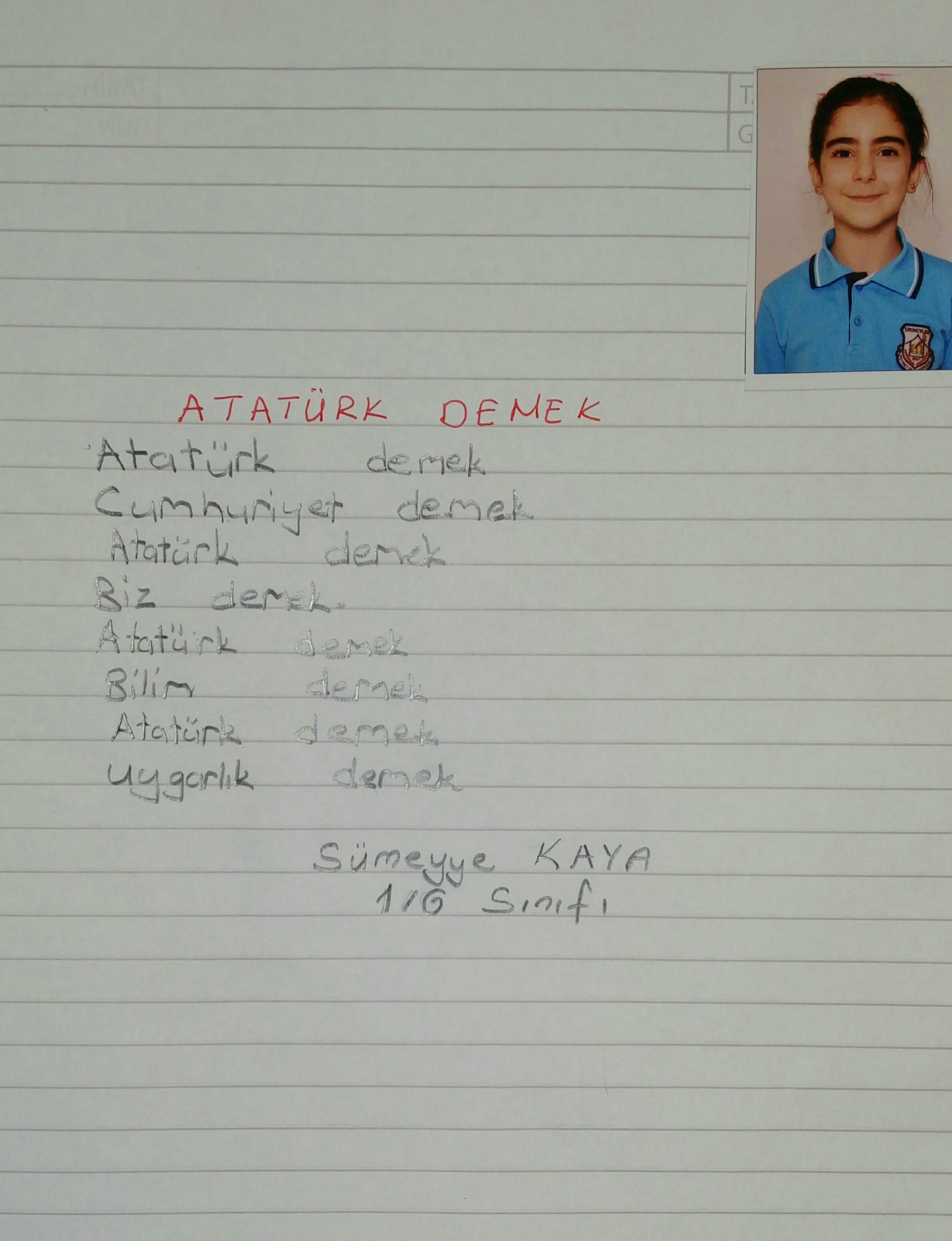 ATATÜRK ÇOCUKLARINDAN ATATÜRK’E ŞİİRLER by KEVSER - Ourboox.com