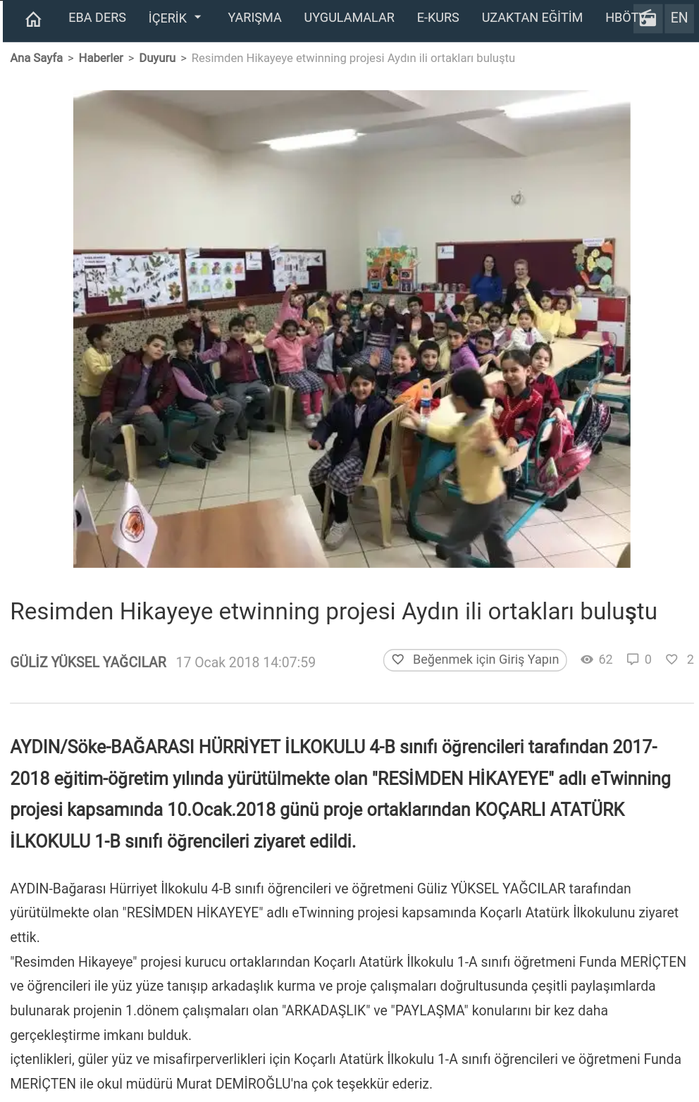 1. Dönem -EBA- ve Okul Sitesi Paylaşımlarımız by idris KALINSAZLIOĞLU - Ourboox.com