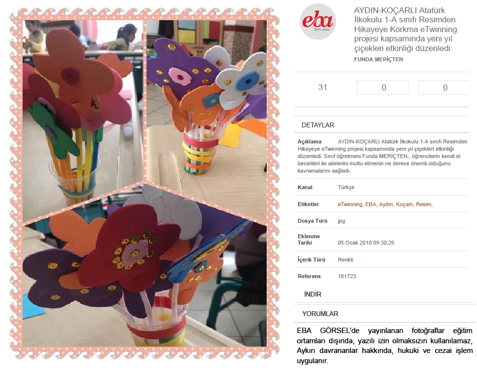 1. Dönem -EBA- ve Okul Sitesi Paylaşımlarımız by idris KALINSAZLIOĞLU - Ourboox.com