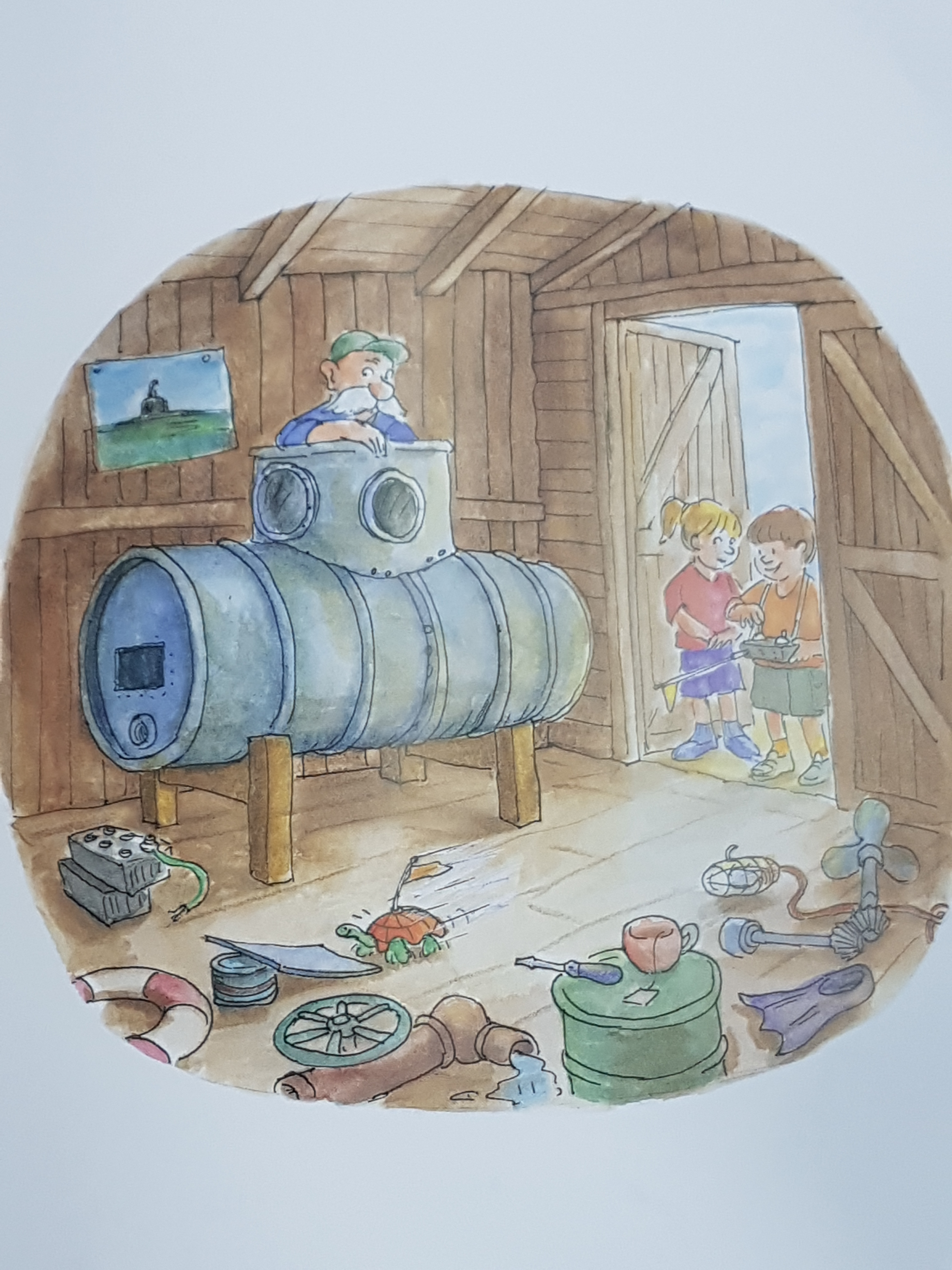 جَزيرَةُ ياشْكا by ABEER MASSARWI - Illustrated by عَبير مَصاروة - Ourboox.com