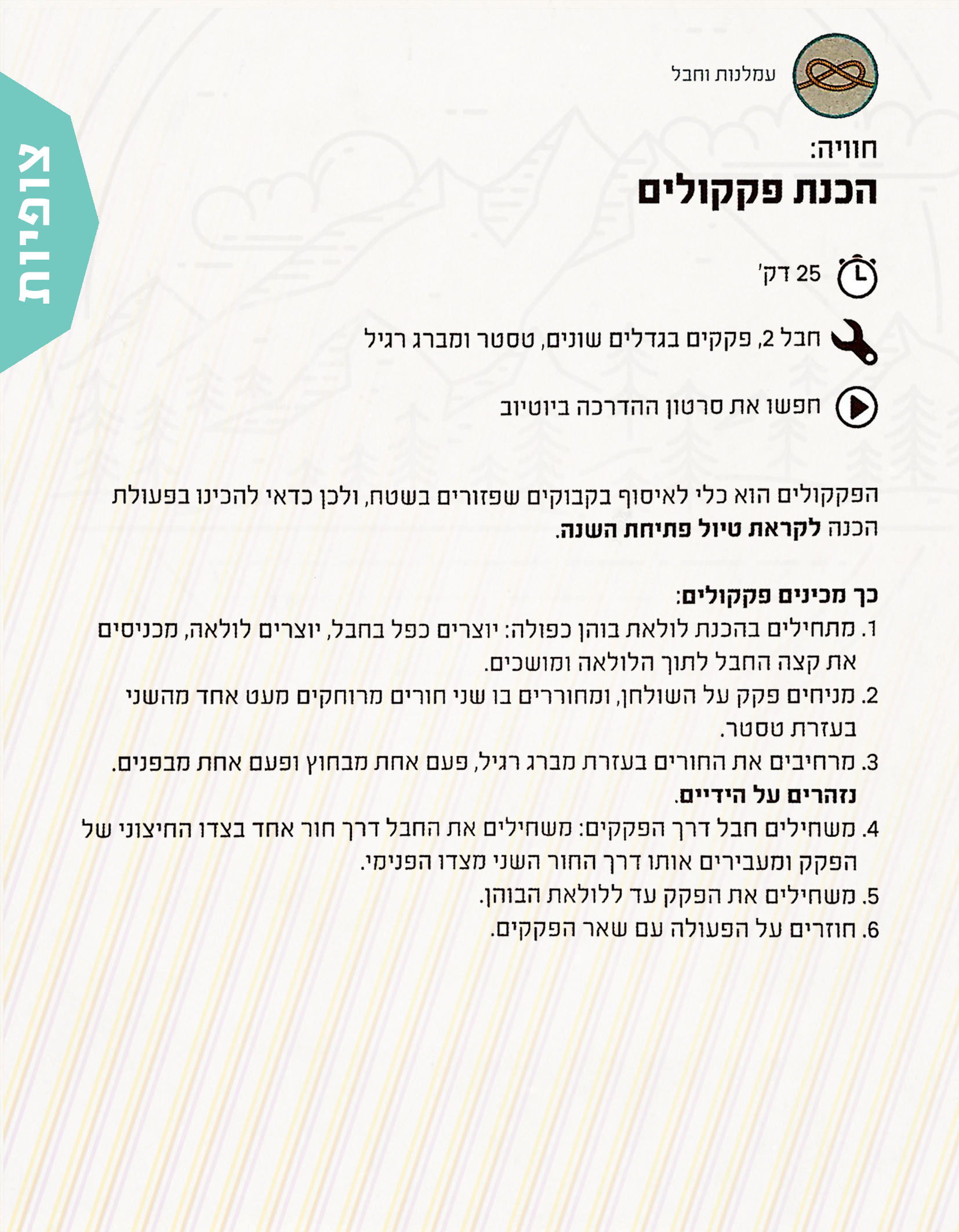 חוברת הדרכה למדריך- טיולי פסח 2018 שבט אדר by shevet adar - Ourboox.com