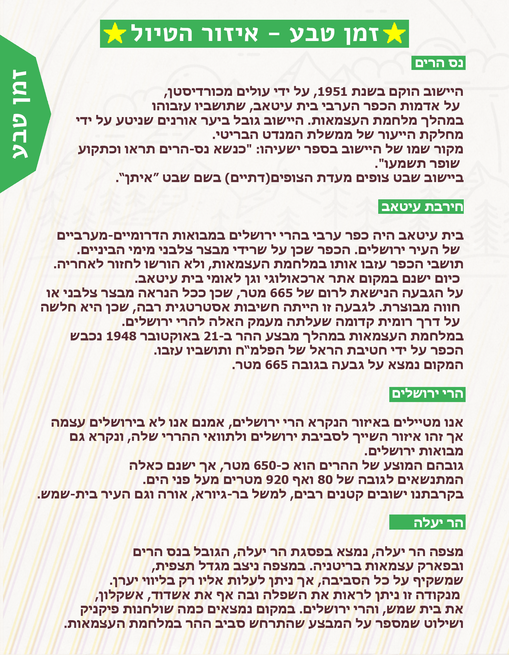 חוברת הדרכה למדריך- טיולי פסח 2018 שבט אדר by shevet adar - Ourboox.com