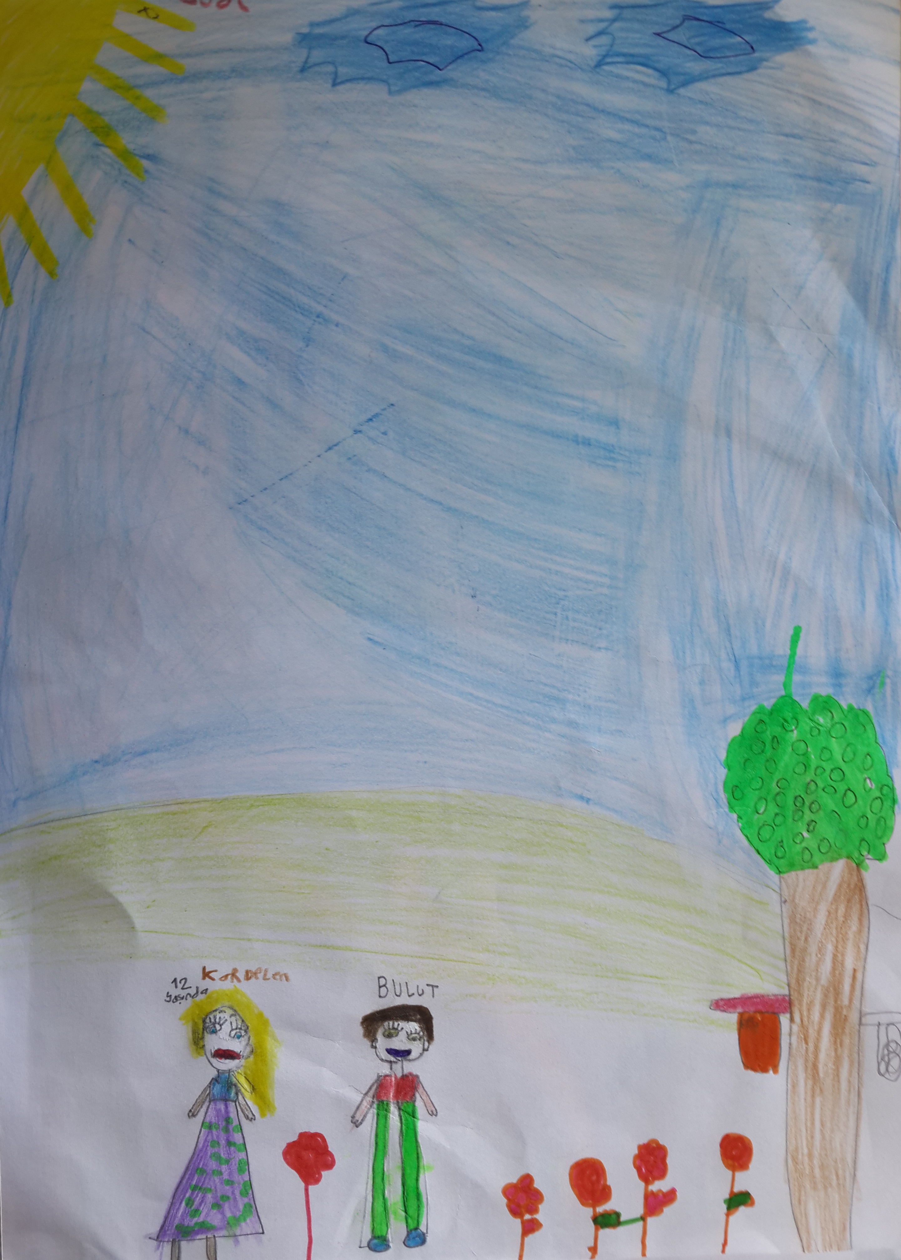 Kardelen ile Bulut Korsanlara Karşı by idris KALINSAZLIOĞLU - Illustrated by 3/B SINIFI ÖĞRENCİLERİ - Ourboox.com