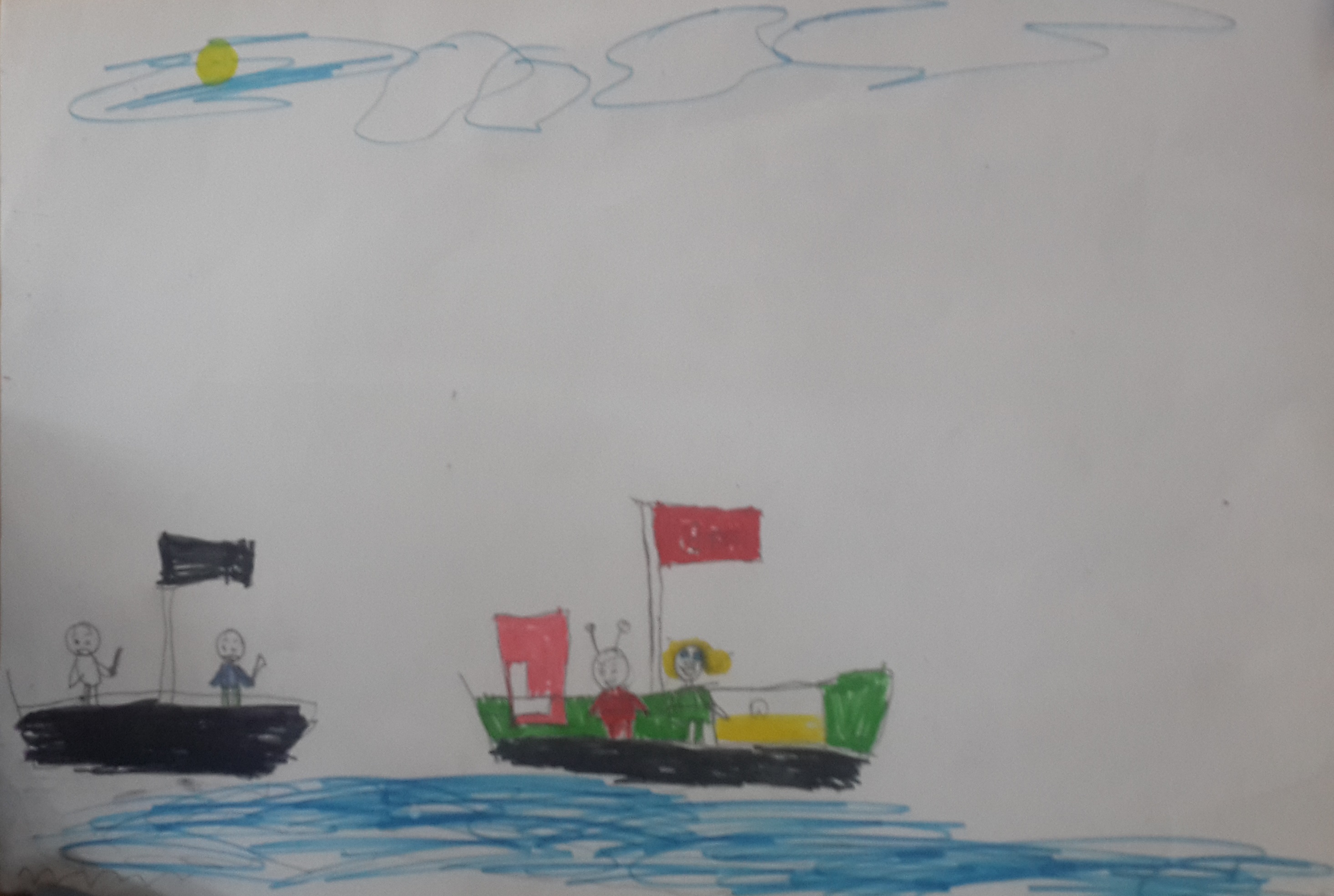 Kardelen ile Bulut Korsanlara Karşı by idris KALINSAZLIOĞLU - Illustrated by 3/B SINIFI ÖĞRENCİLERİ - Ourboox.com