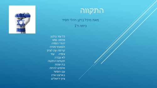 התקווה יהלי חסיד ומיכל ברקן by beeri - Ourboox.com