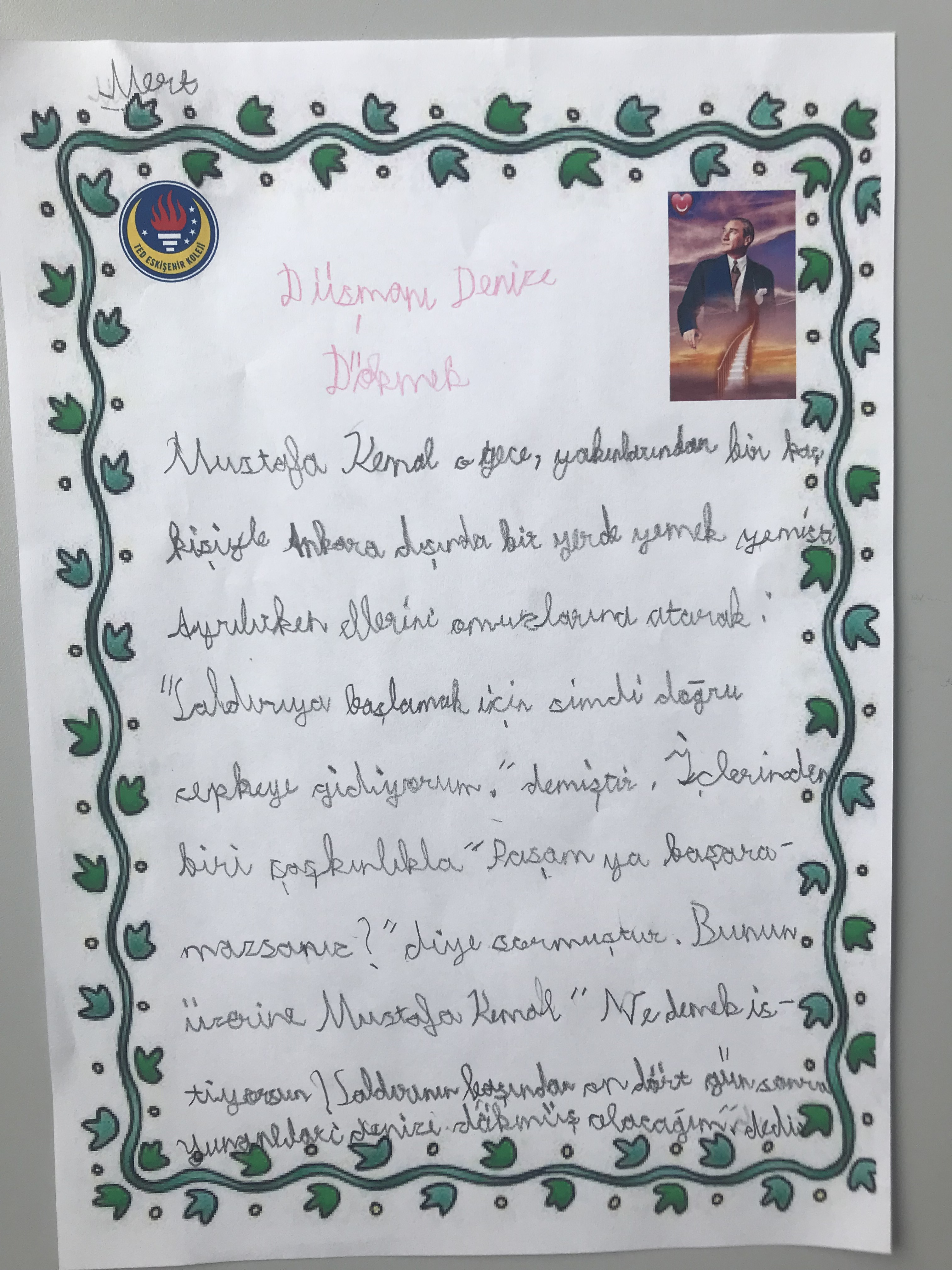 ATATÜRK ANILARI by alime buyuktas - Illustrated by FİLİZ UZUN,ÖZLEM TOPBAŞOĞLU  - Ourboox.com