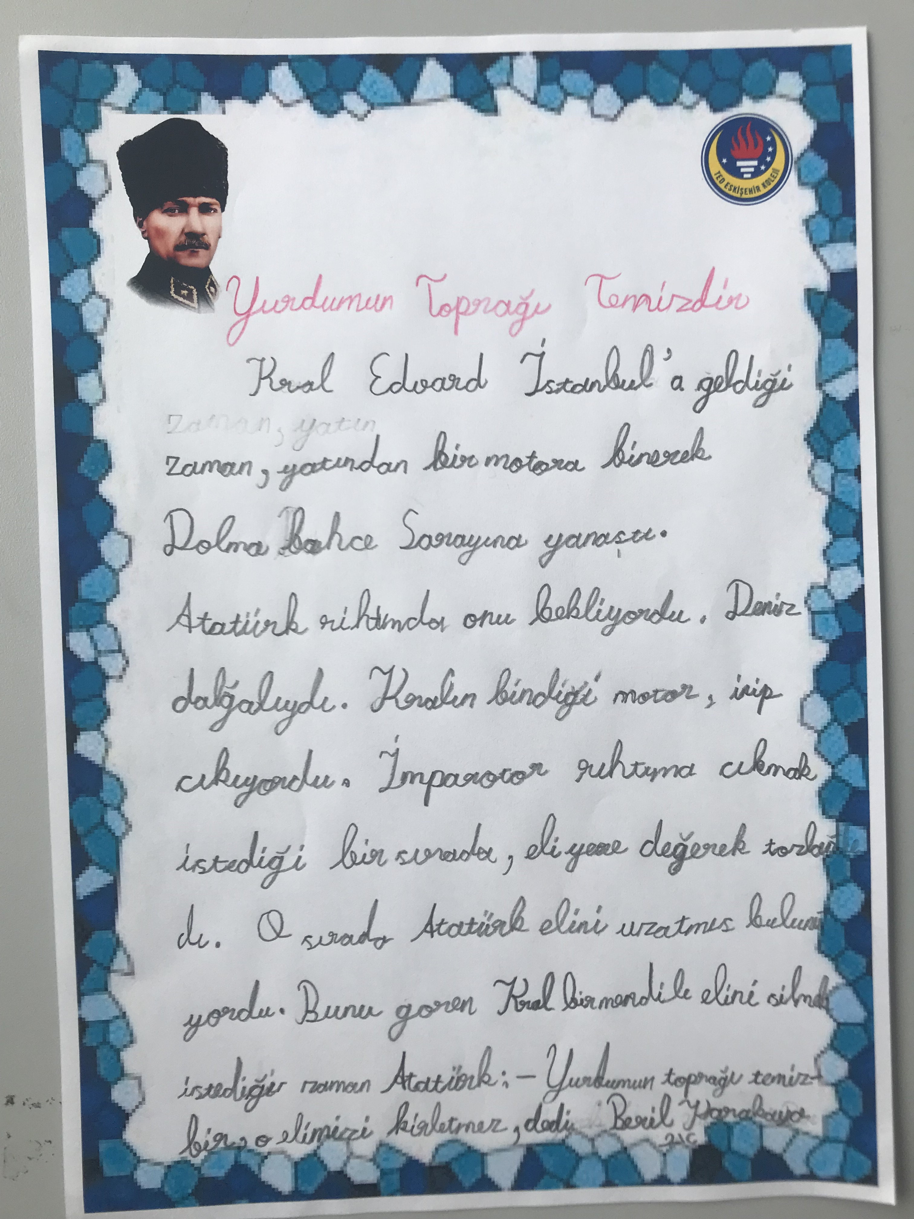 ATATÜRK ANILARI by alime buyuktas - Illustrated by FİLİZ UZUN,ÖZLEM TOPBAŞOĞLU  - Ourboox.com