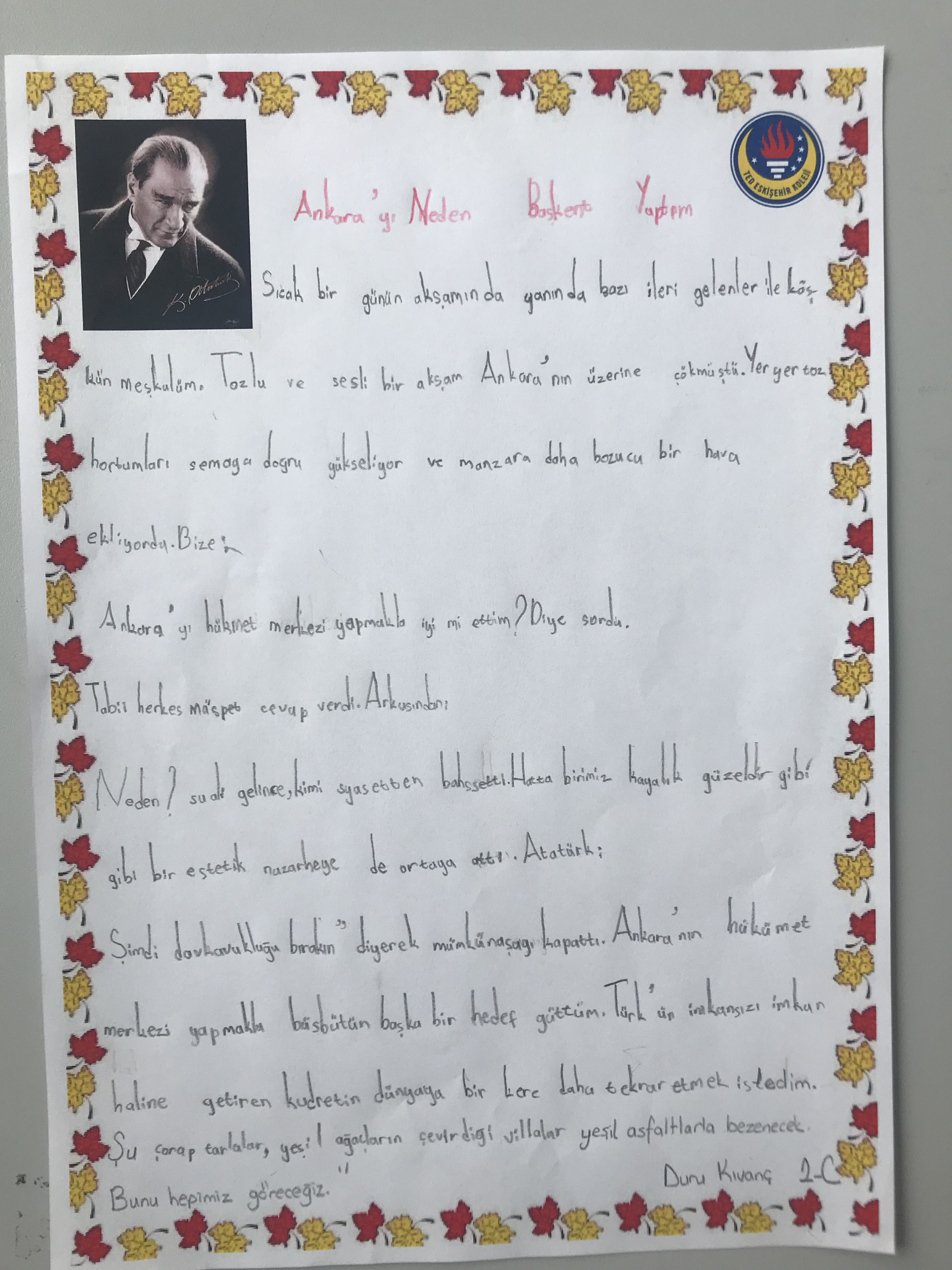 ATATÜRK ANILARI by alime buyuktas - Illustrated by FİLİZ UZUN,ÖZLEM TOPBAŞOĞLU  - Ourboox.com