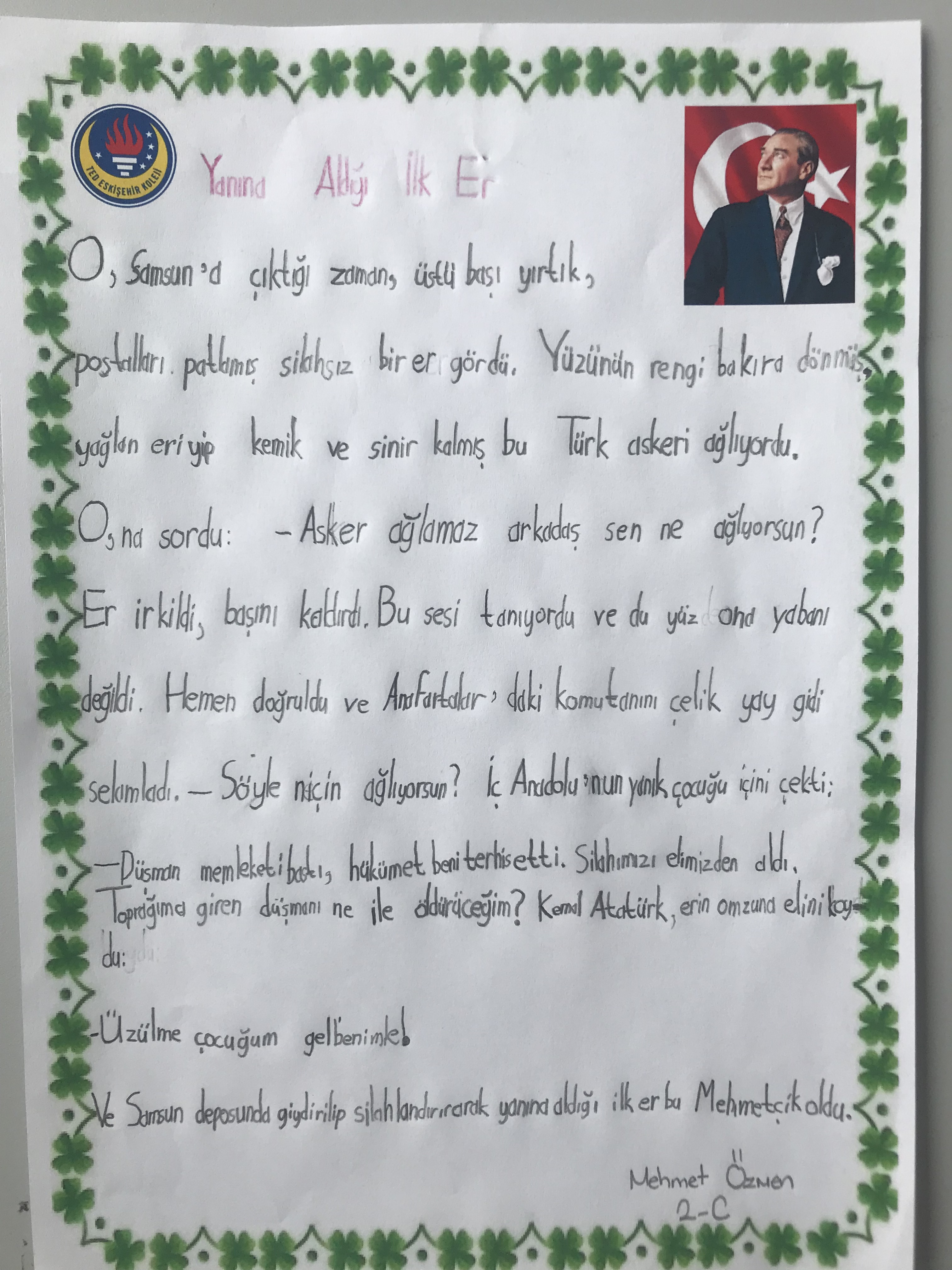 ATATÜRK ANILARI by alime buyuktas - Illustrated by FİLİZ UZUN,ÖZLEM TOPBAŞOĞLU  - Ourboox.com