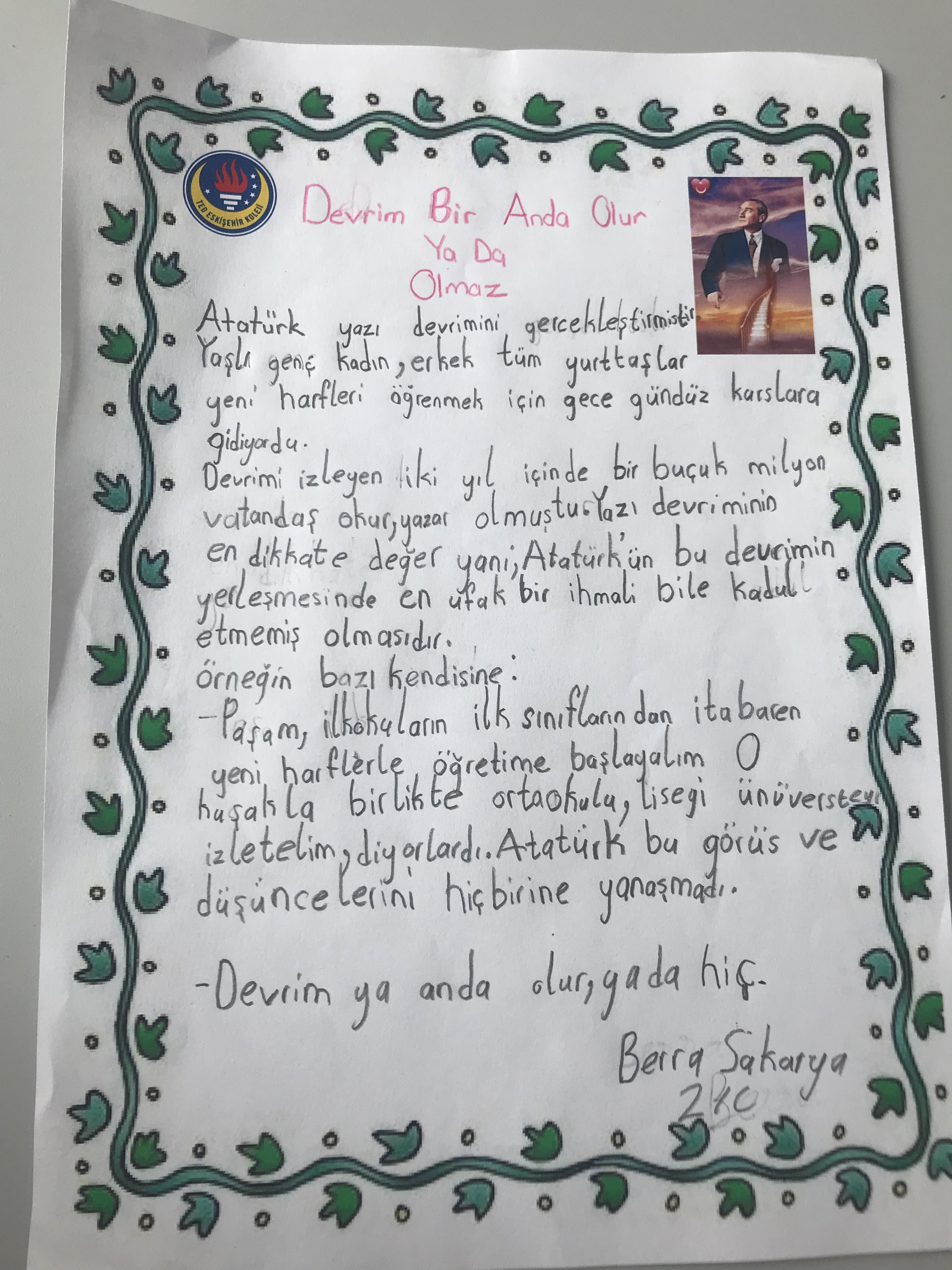 ATATÜRK ANILARI by alime buyuktas - Illustrated by FİLİZ UZUN,ÖZLEM TOPBAŞOĞLU  - Ourboox.com